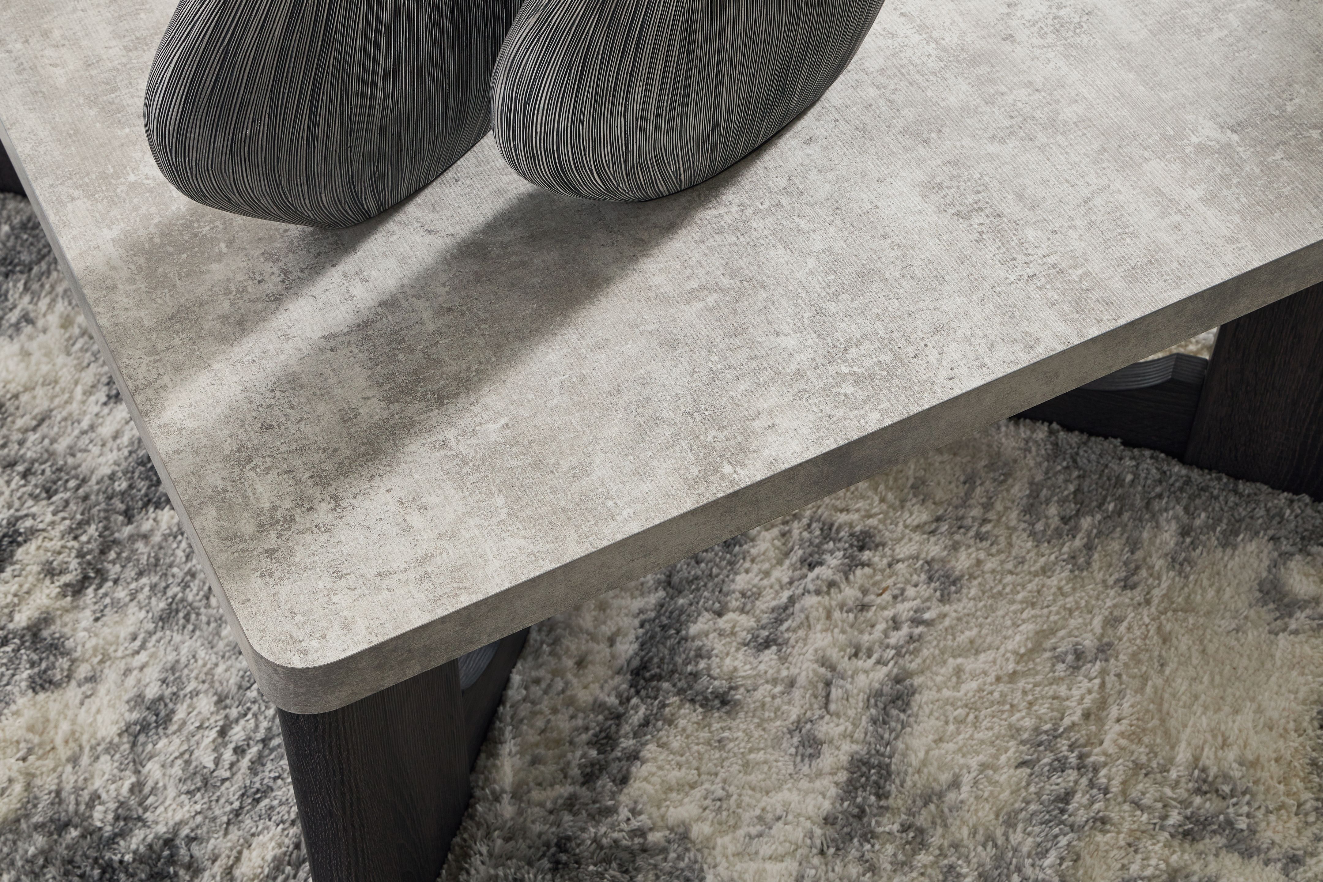 Ashley Furniture Sharstorm - Occasional Table Set (Set of 3) - Two-tone Gray - Image 4