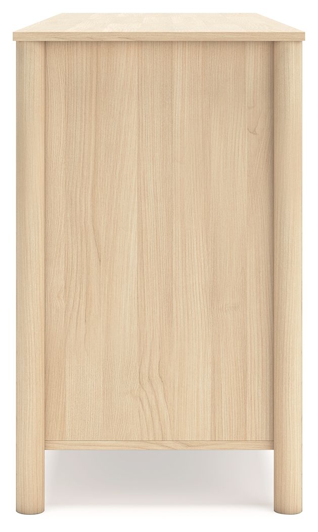 Cabinella - Six Drawer Dresser - Tan, beige, view 8