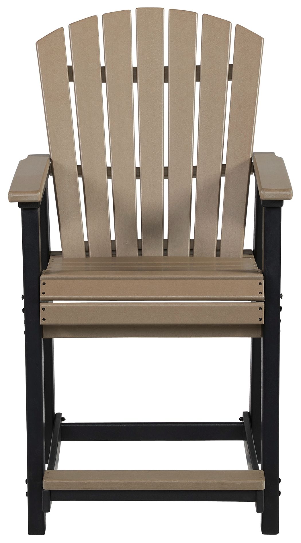 Ashley Furniture Fairen Trail - Barstool (Set of 2) - Black / Driftwood - Image 4