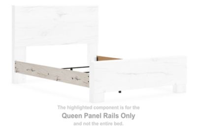 Lawroy – Queen Panel Rails – Light Natural
