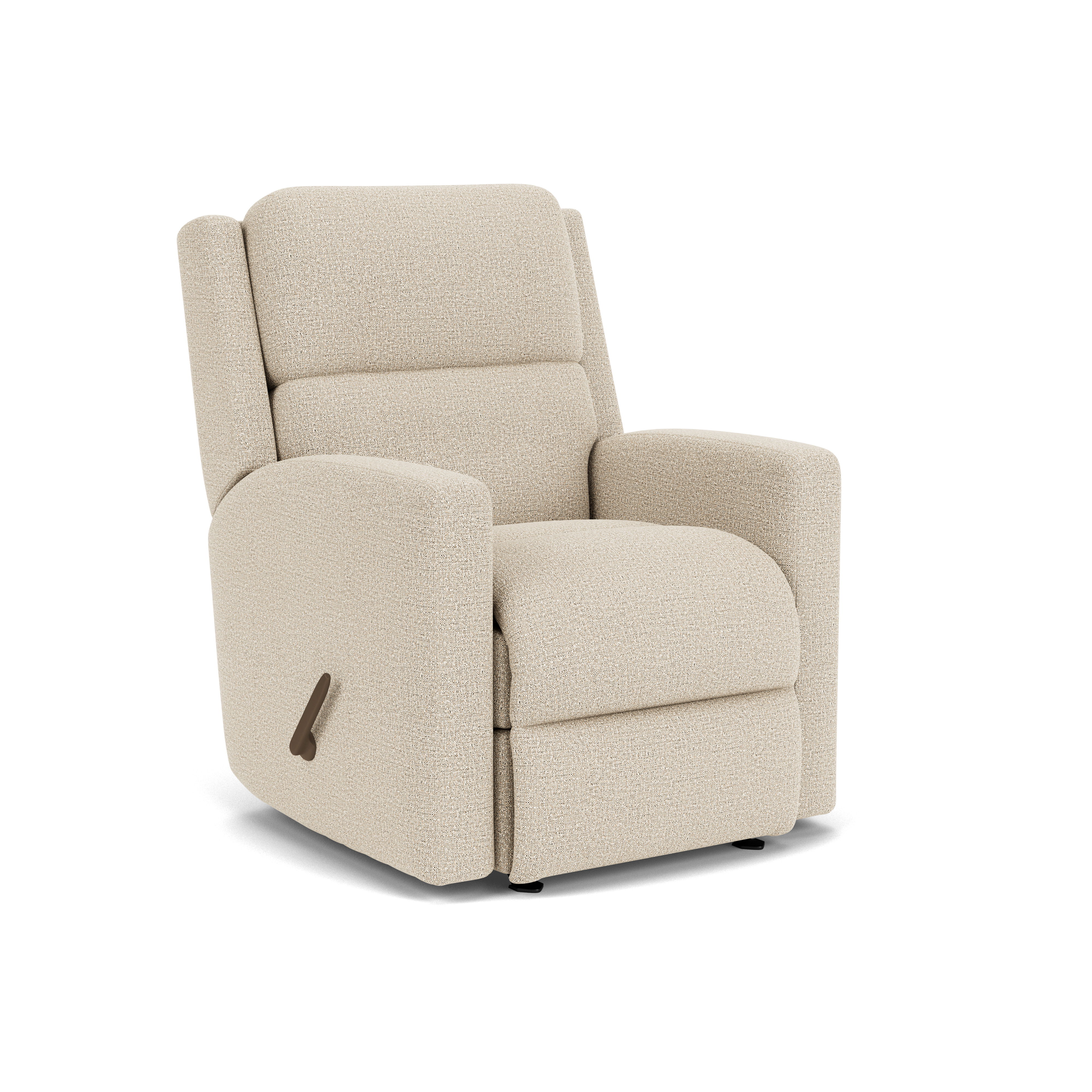 Chip - Transitional Fabric Recliner, beige