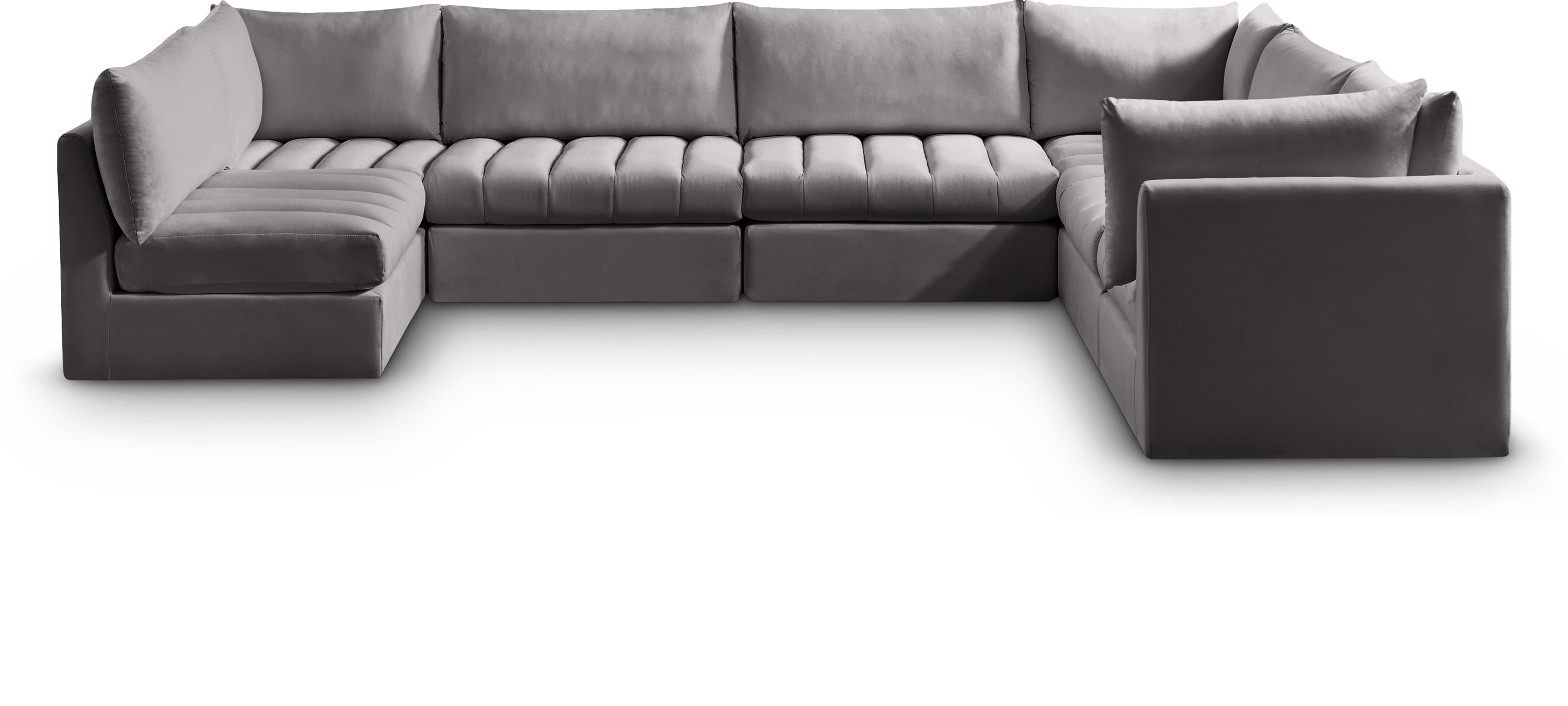 Jacob - Modular Sectional 7 Piece - Gray