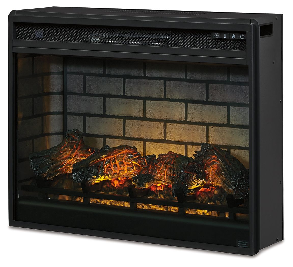 Entertainment Accessories - LG Fireplace Insert Infrared - Black