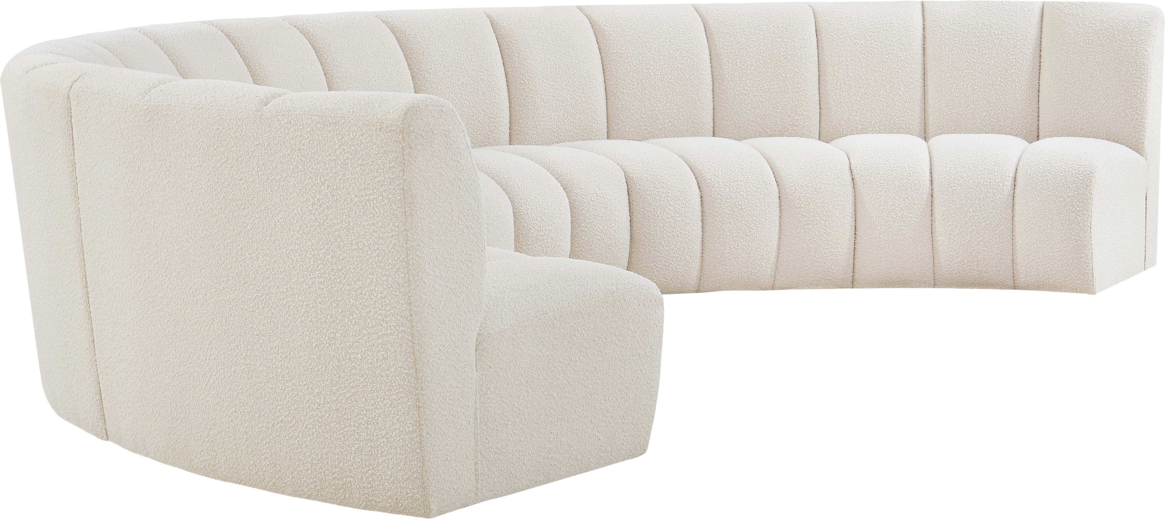 Infinity - 6 Piece Modular Sectional - Cream