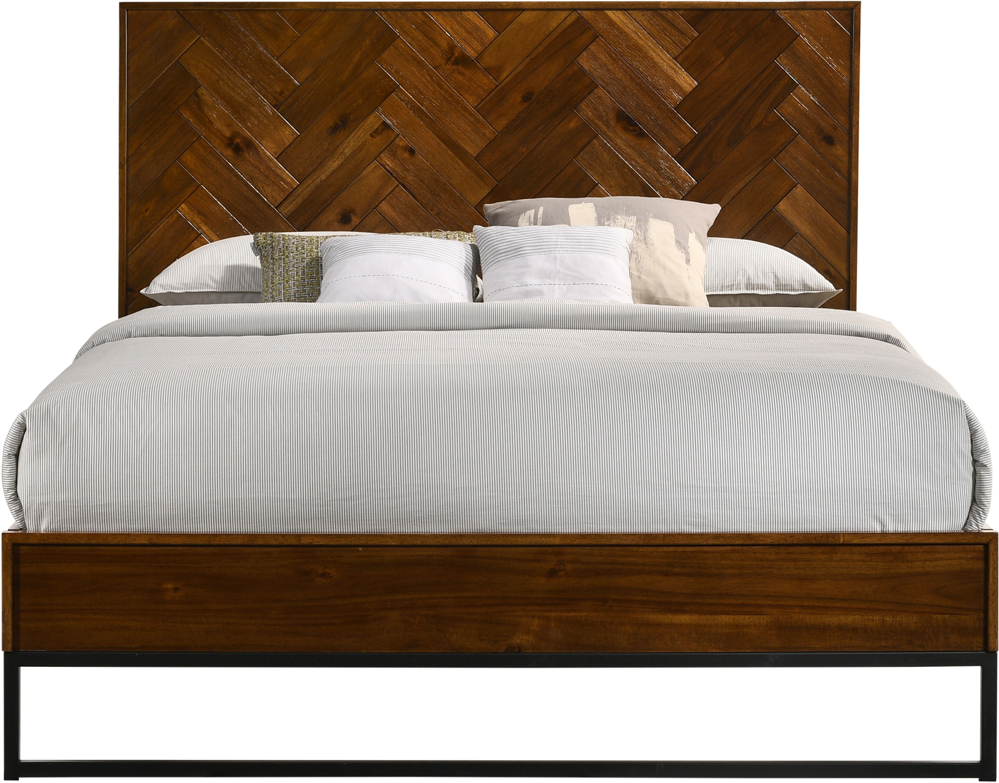Reed - Queen Bed - Antique Coffee