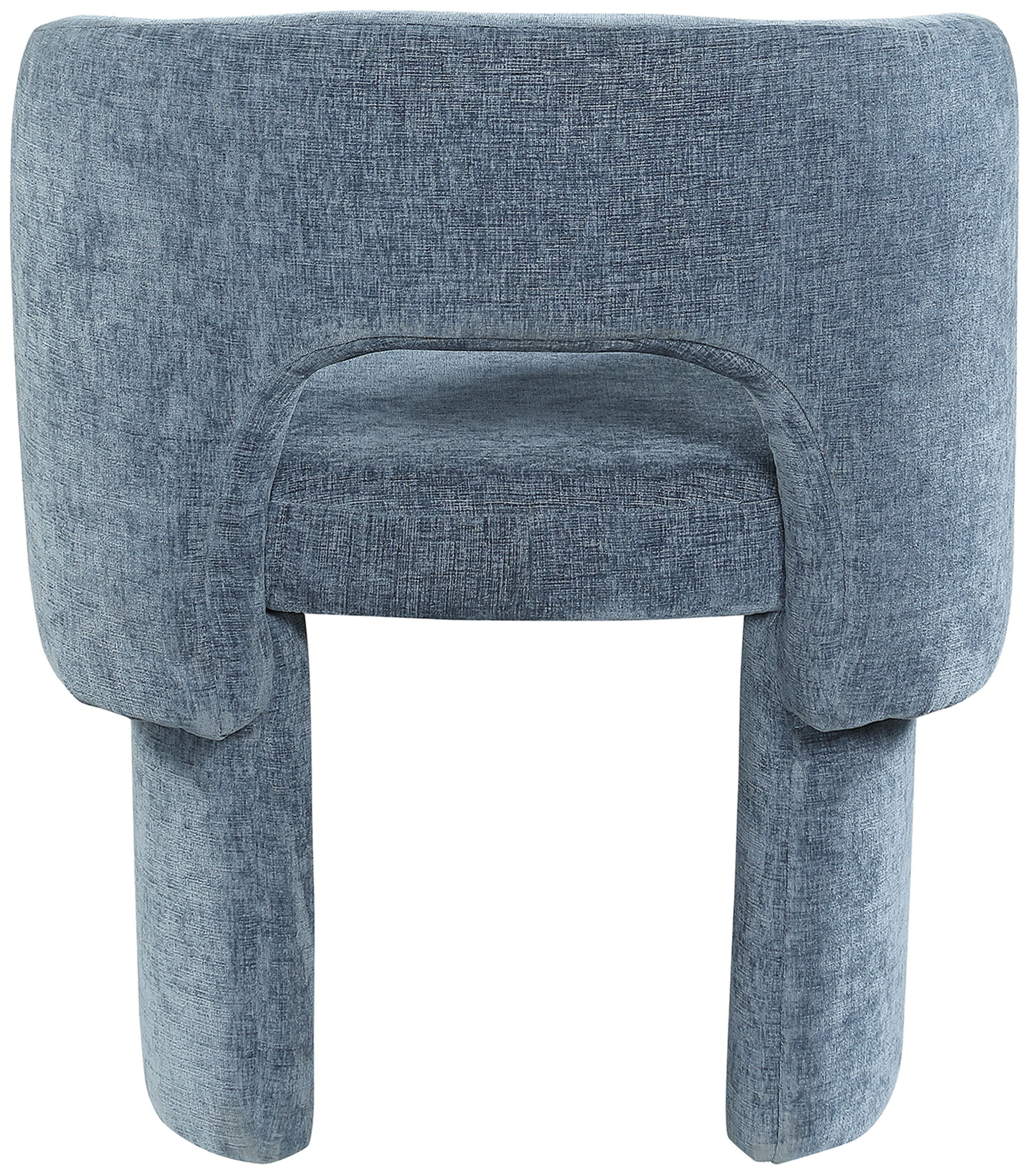 Emmet - Chenille Dining Chair / Accent Chair - Light Blue