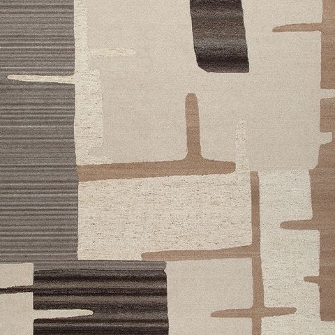Ashley Furniture Kencher - 10' x 14' Rug - Beige / Brown - Image 5
