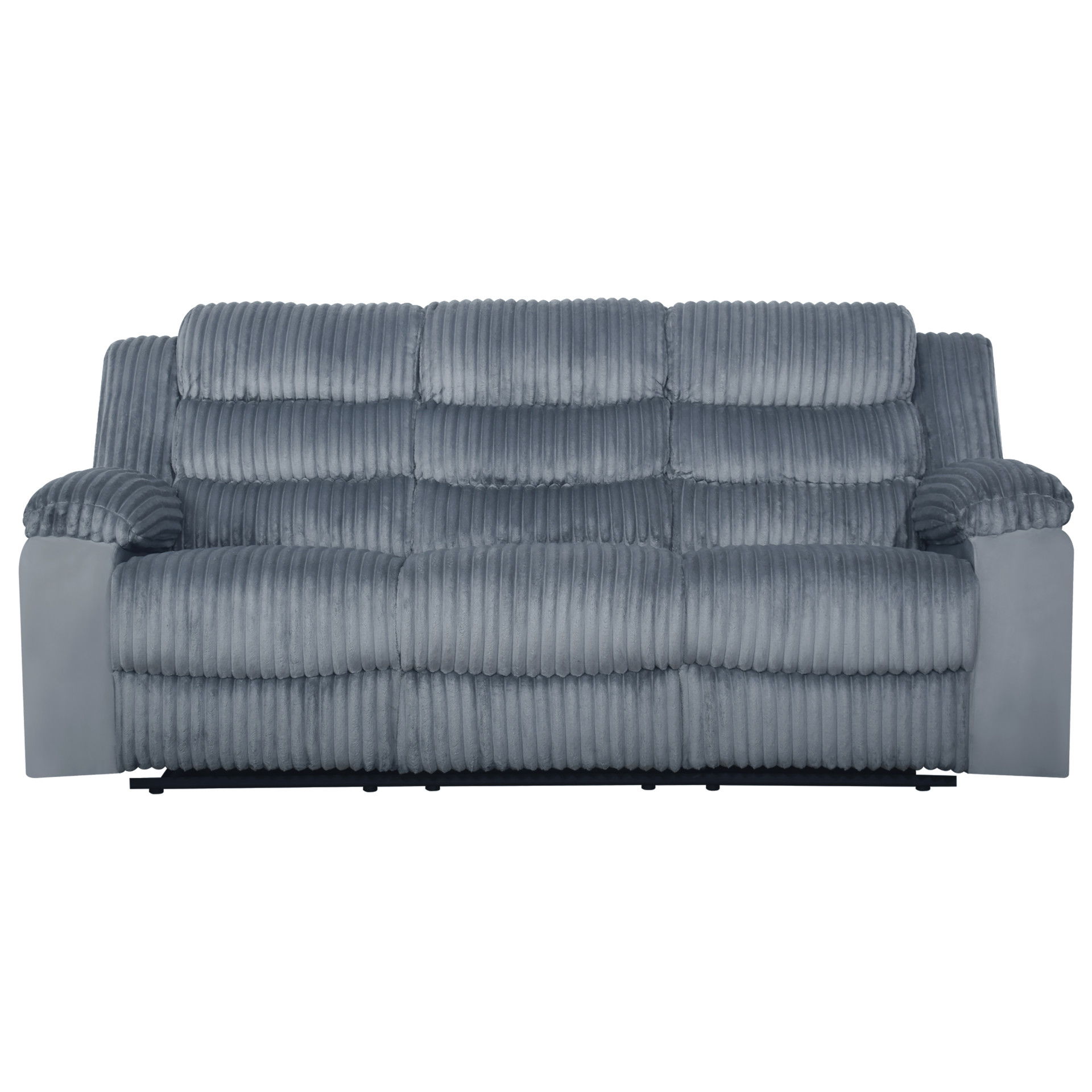 Willow - Sofa With Dual Recliner - Gray
