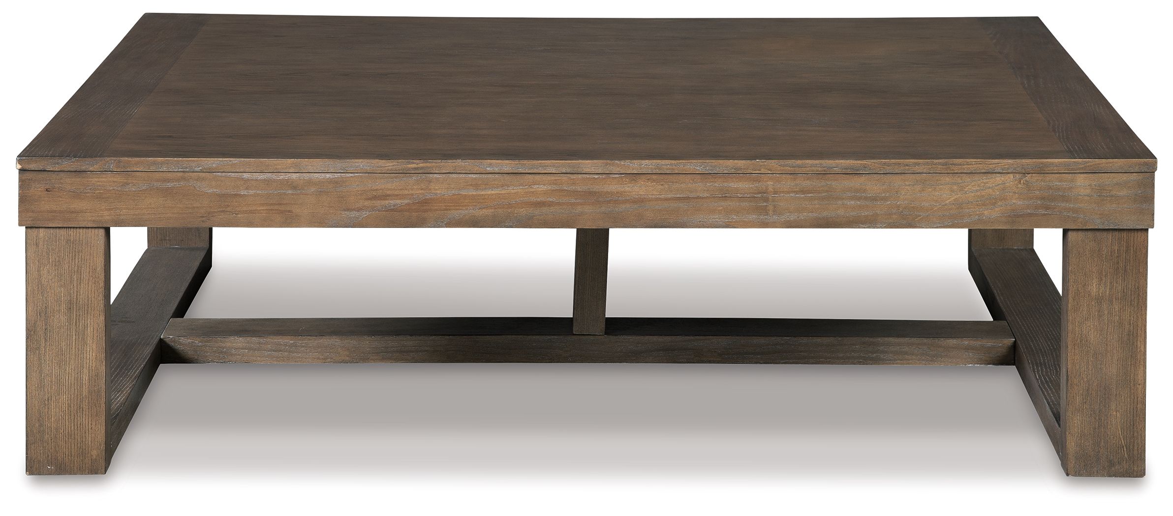 Cariton - Rectangular Cocktail Table - Gray