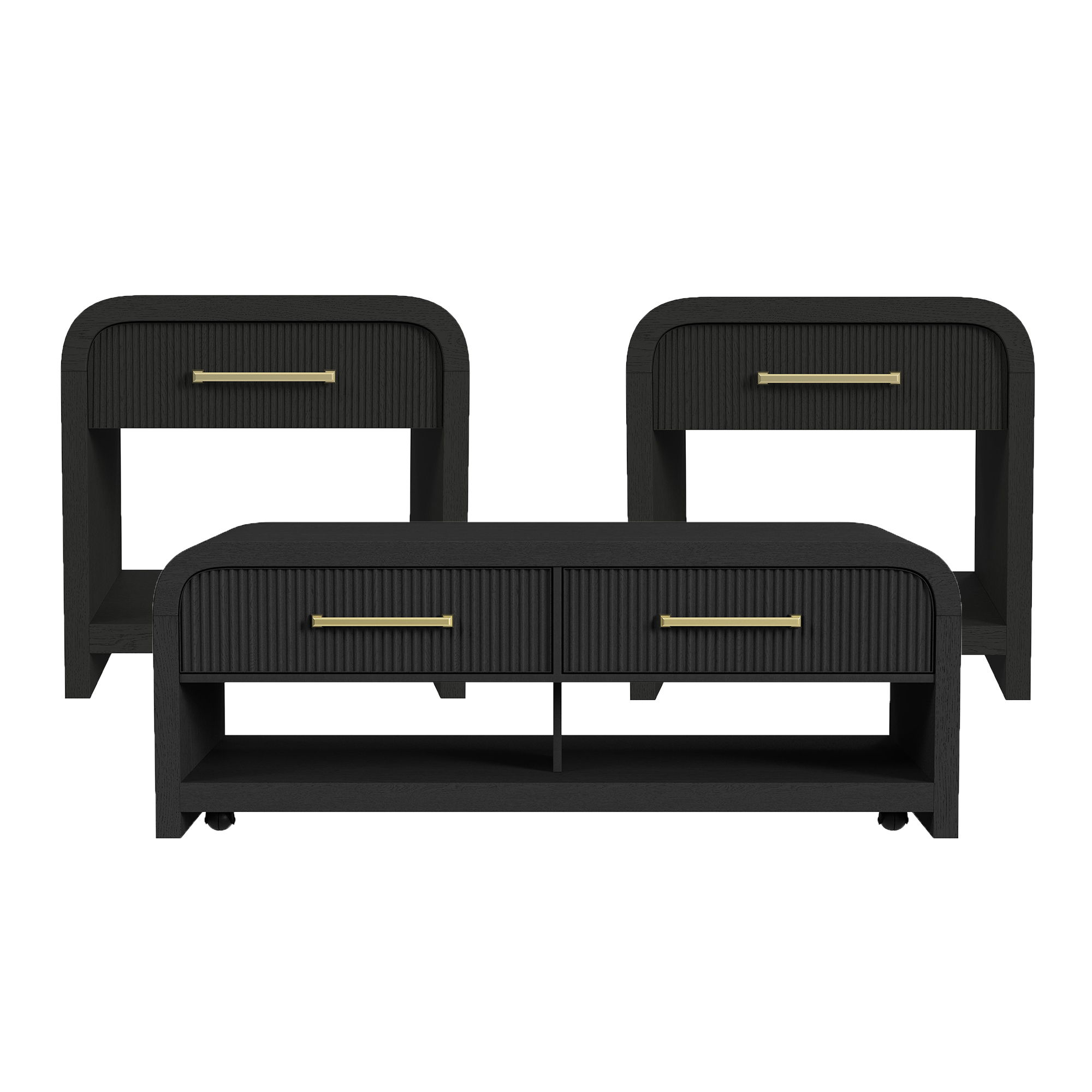 3 Pc · Coffee Table & Two End Table
