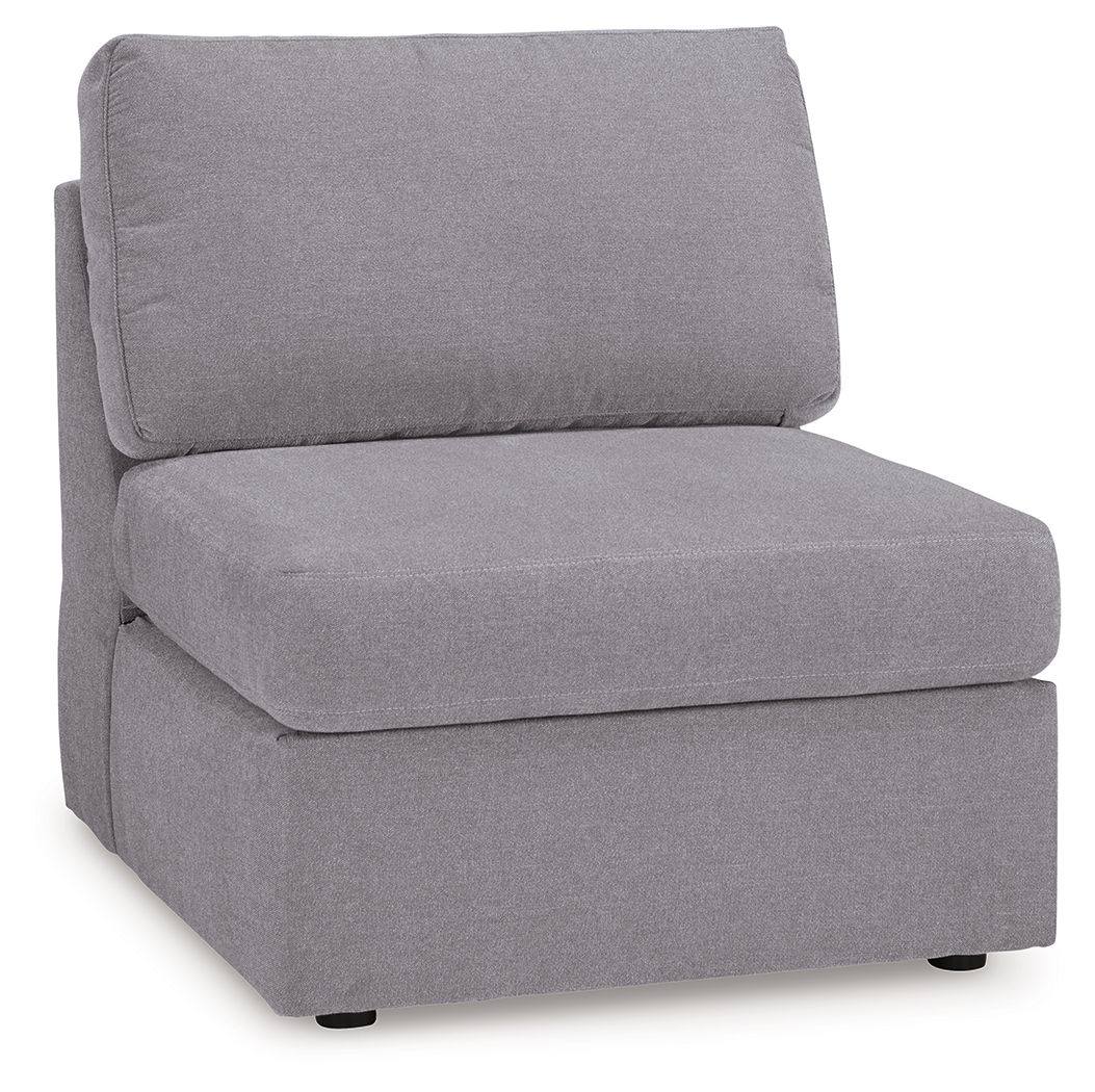 Modmax - 4-Piece Sectional With Storage Console - Granite
