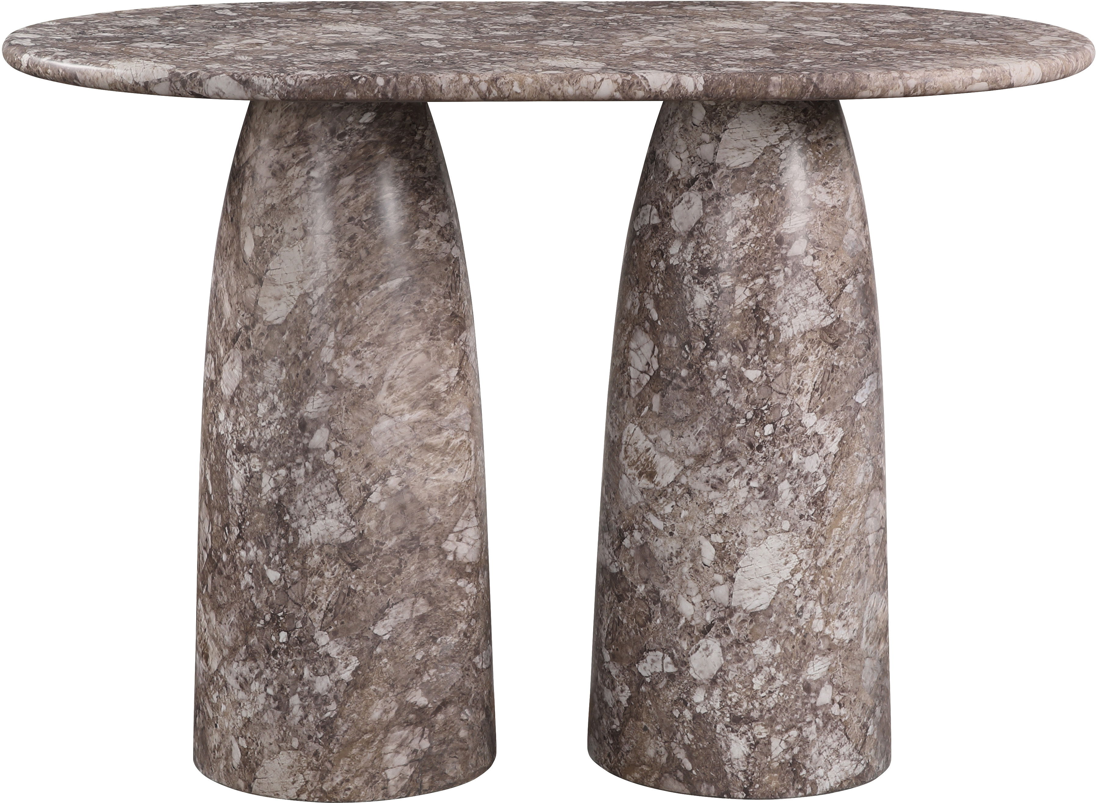 Cosenza - Concrete Indoor / Outdoor Bar Table (3 Boxes) - Brown