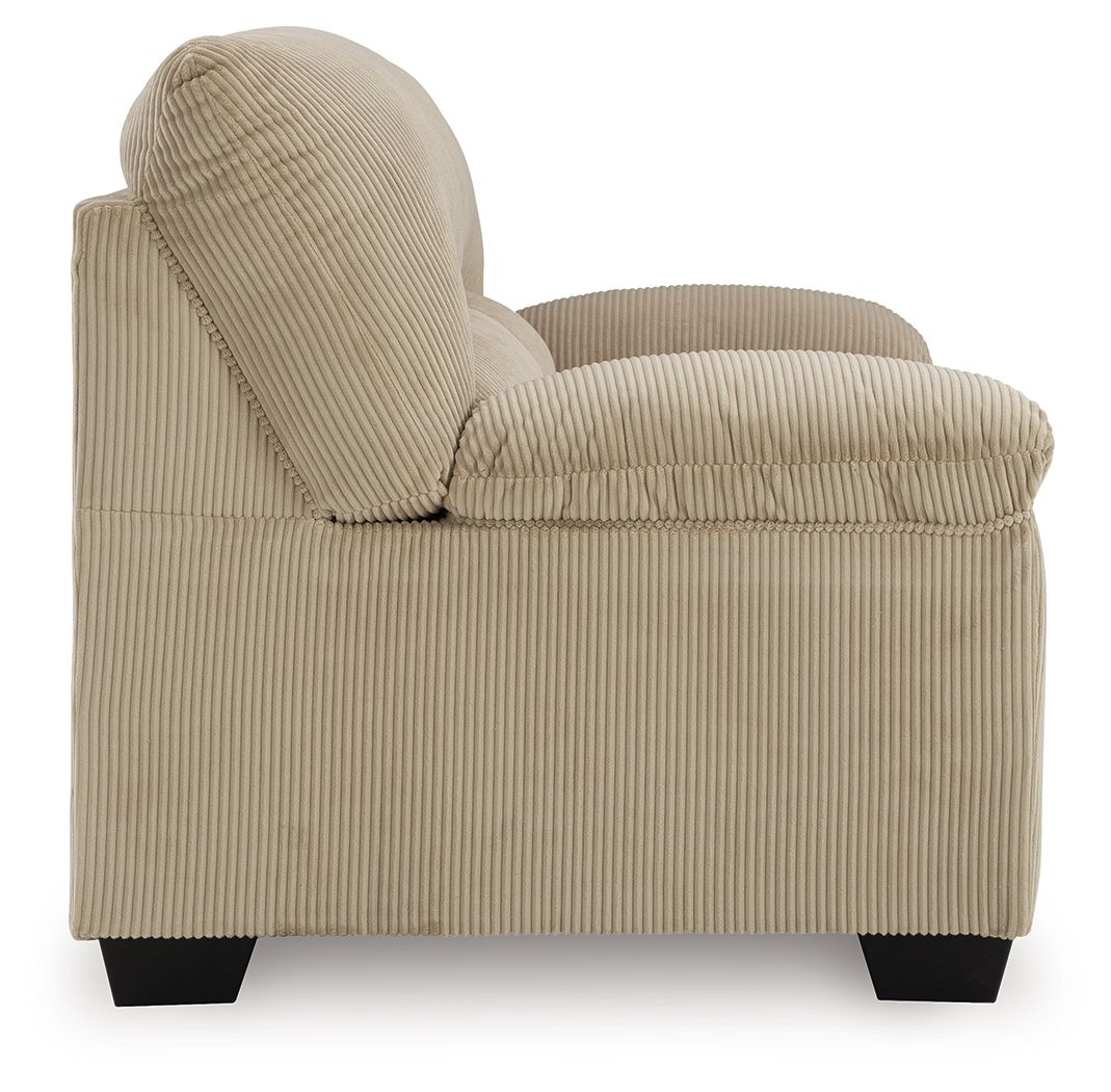 Ashley Furniture SimpleJoy - Loveseat - Sand - Image 4