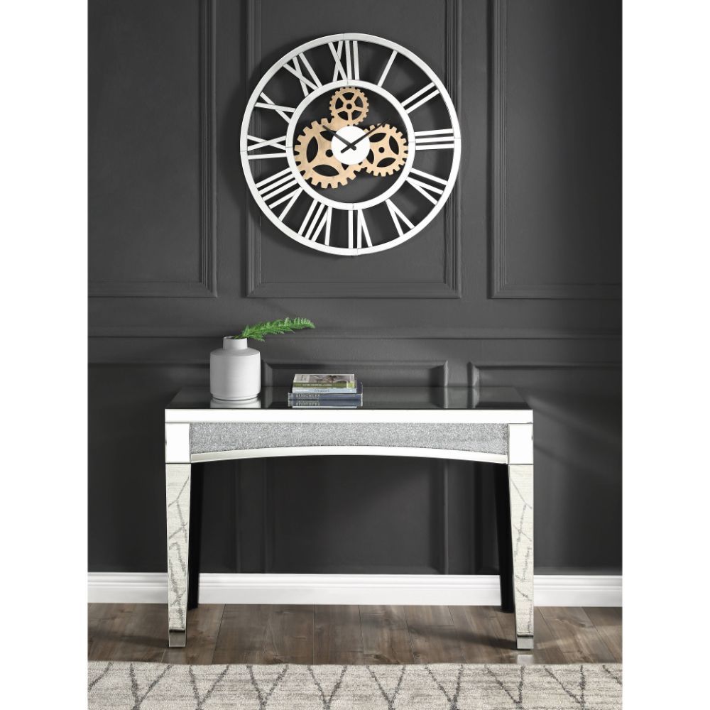 Dominic - Wall Clock - Mirrored, silver, view 4
