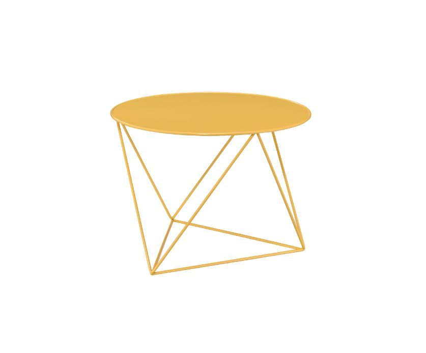 Epidia - Accent Table - Yellow, yellow