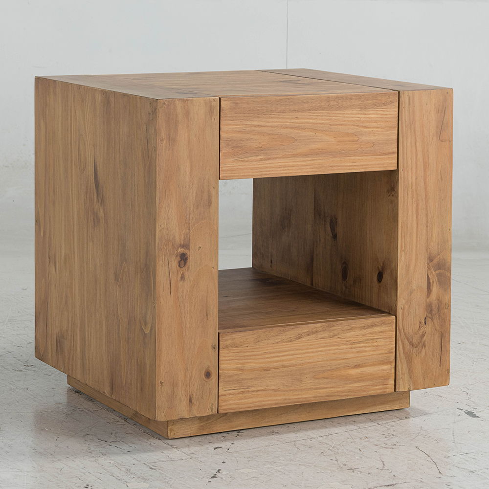 Harlan - End Table - Oak, light brown, view 2