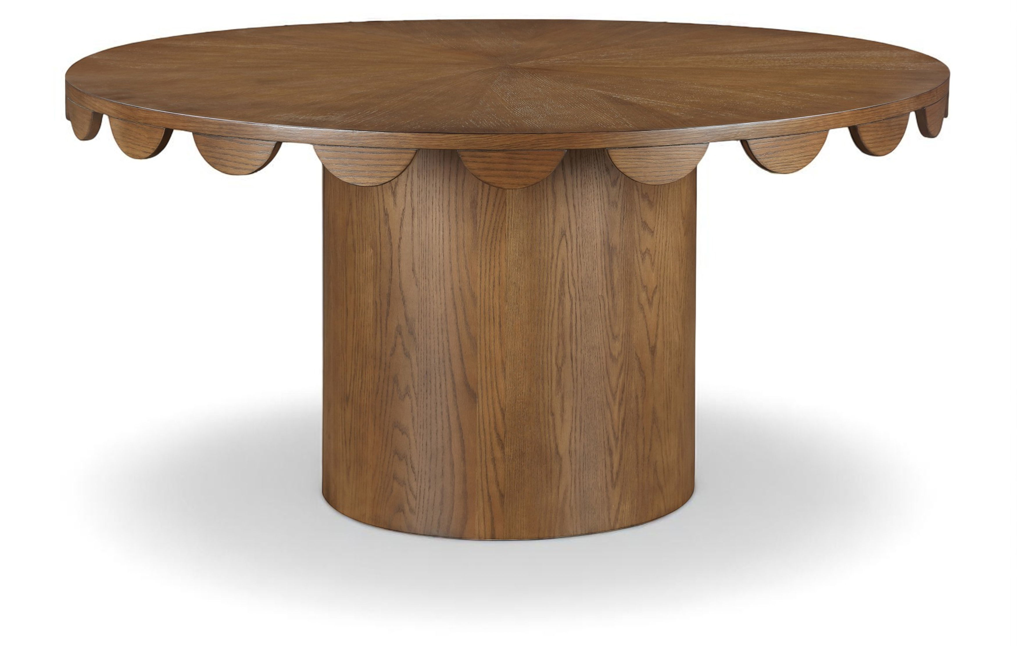 Dahlia - Oak Veneer 60" Dining Table - Brown
