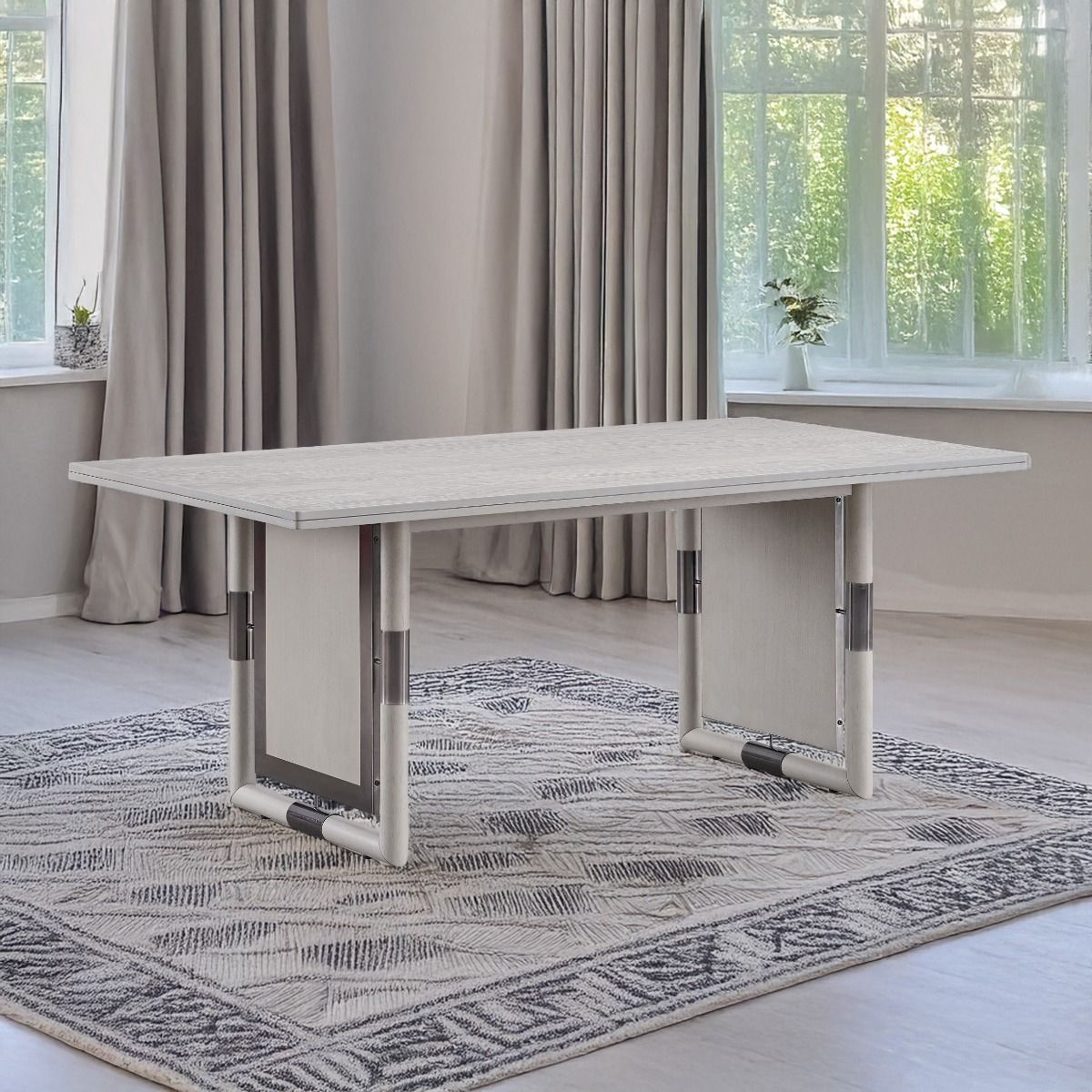 Marta - Dining Table - Natural, beige, view 3