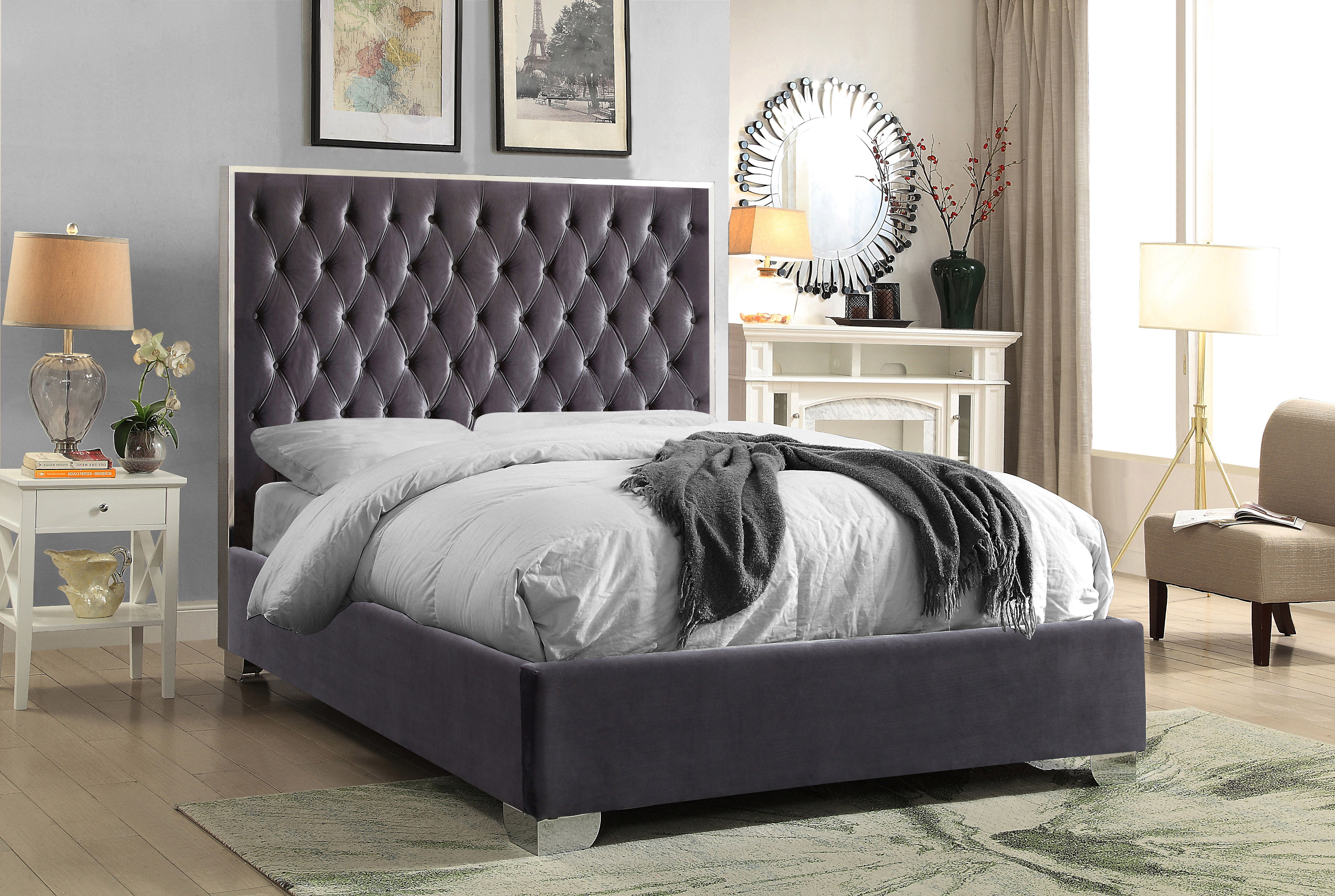 Lexi - Full Bed - Gray