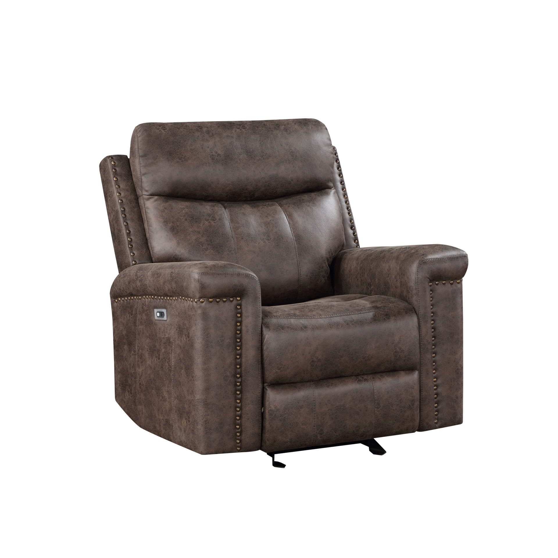 Glider Recliner With Power Footrest
