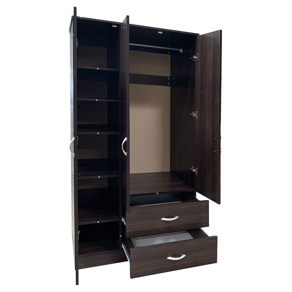 Olean - Wardrobe - Espresso, dark brown, view 4