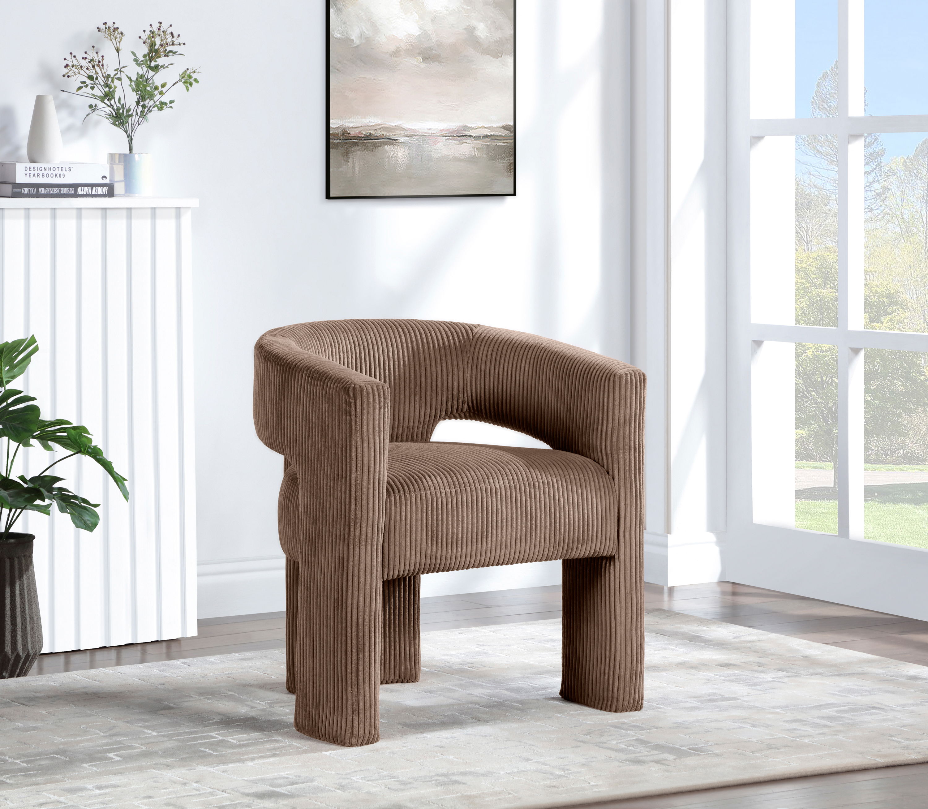 Riz - Accent / Dining Chair - Brown