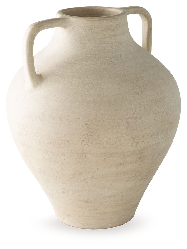 Justy - Vase - 17" - Antique Beige