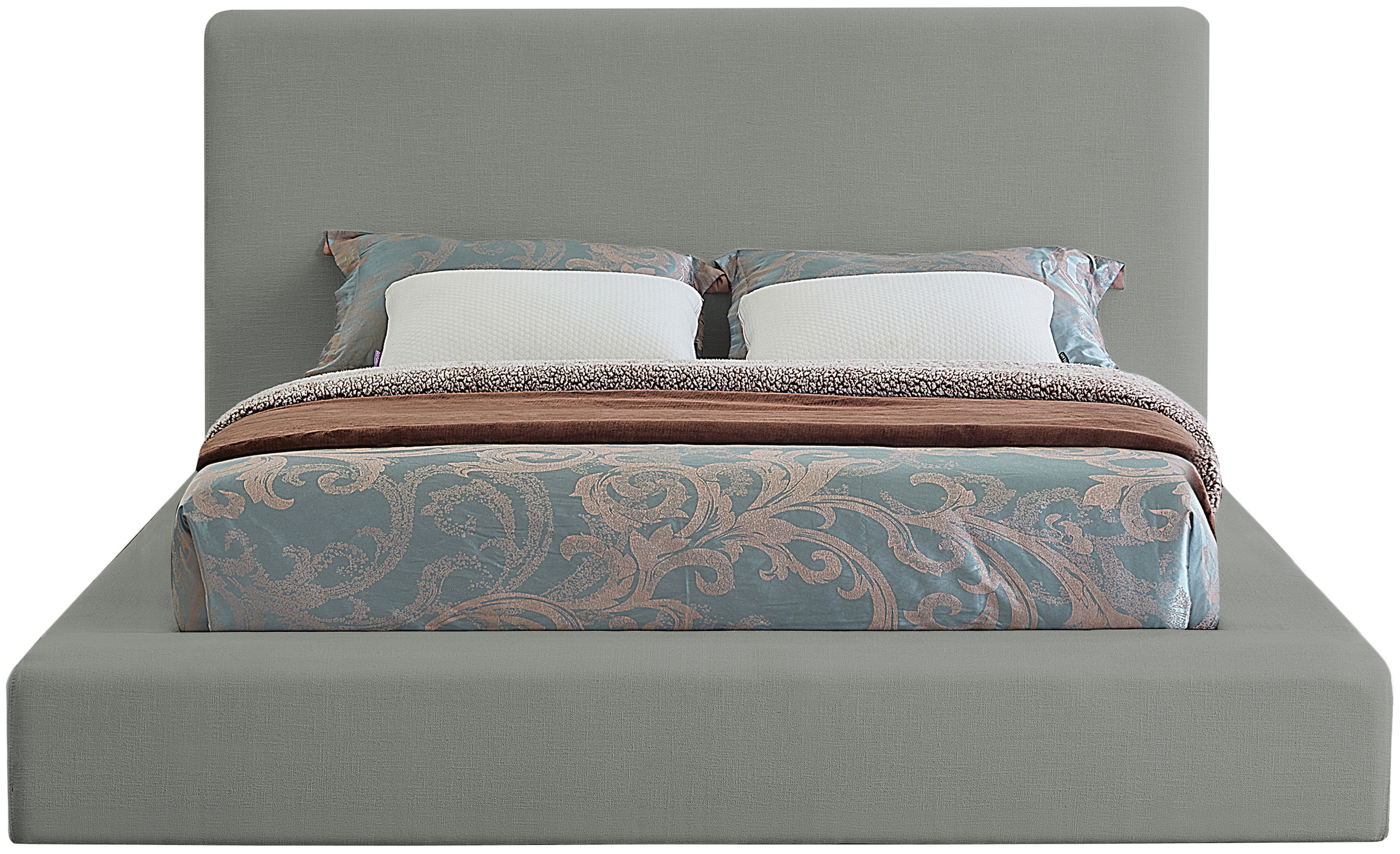Devin - Queen Bed - Gray