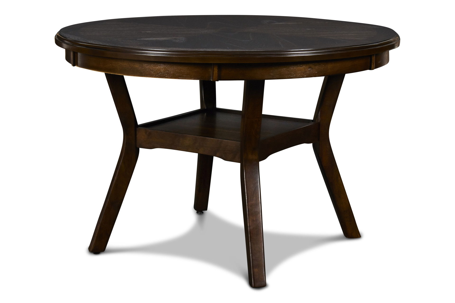 Gia - 5 Piece Round Dining Set - Cherry