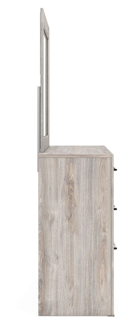 Ashley Furniture Broachmyn - Dresser And Mirror - Gray - Image 9
