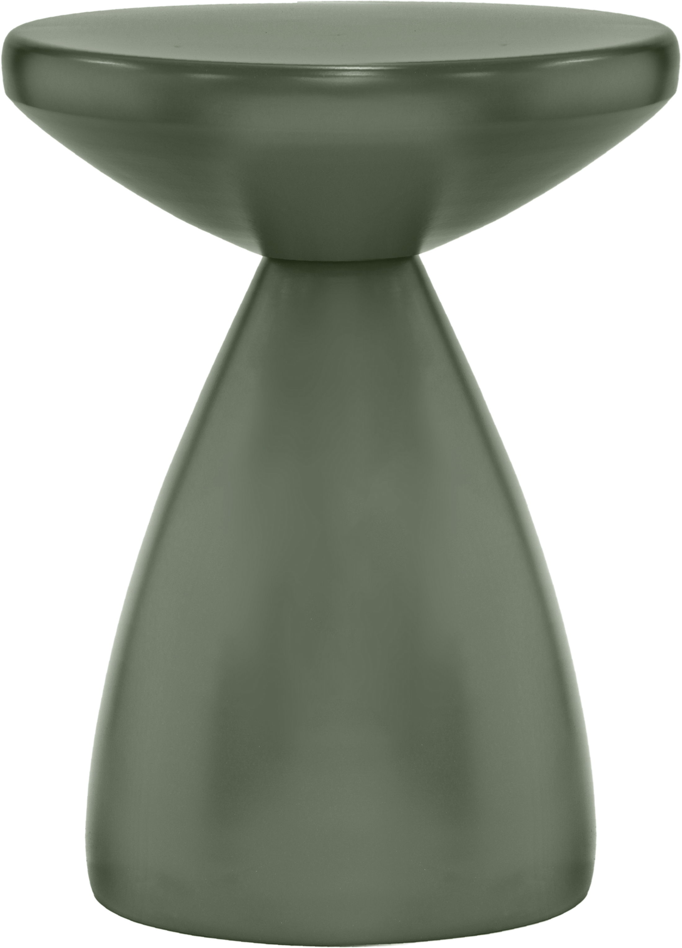 Anika - Iron End Table - Green