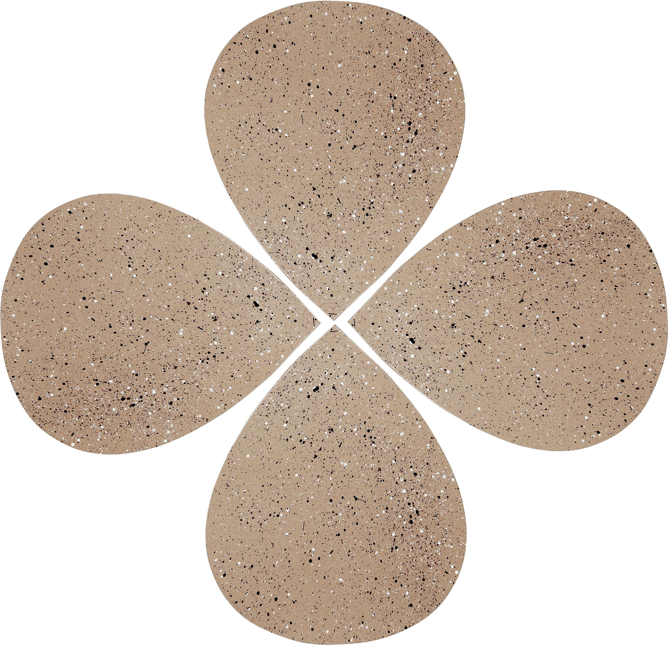 Petal - Coffee Table - Taupe