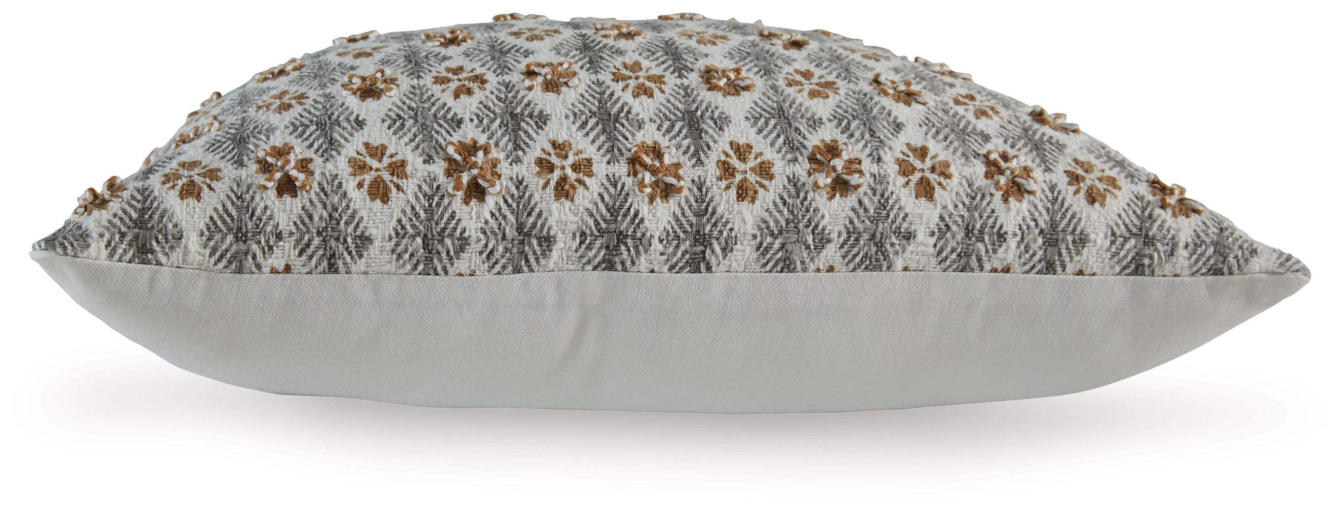 Dainwick - Pillow (Set of 4) - White / Gray / Brown