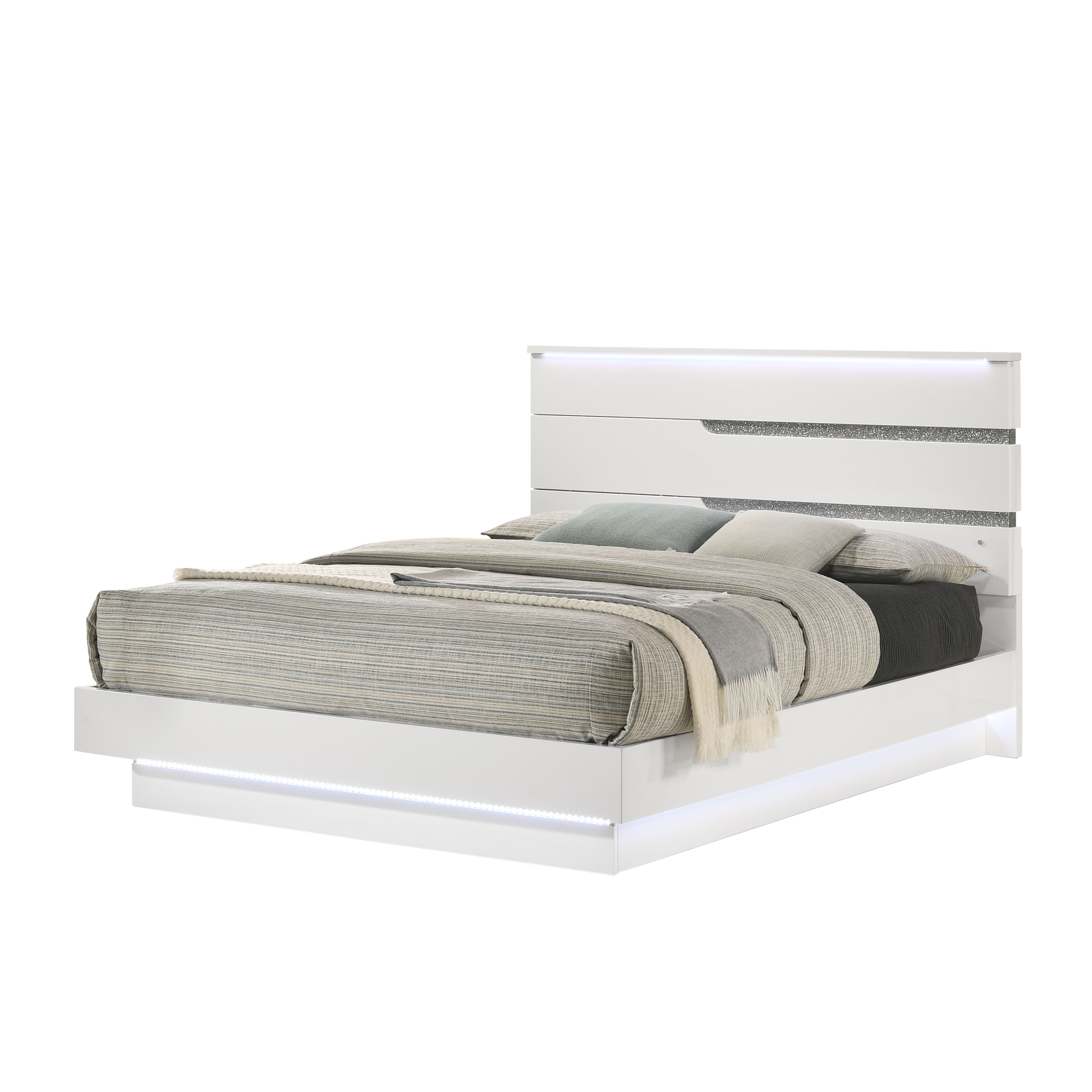 Paradox - 5/0 Queen Bed - White