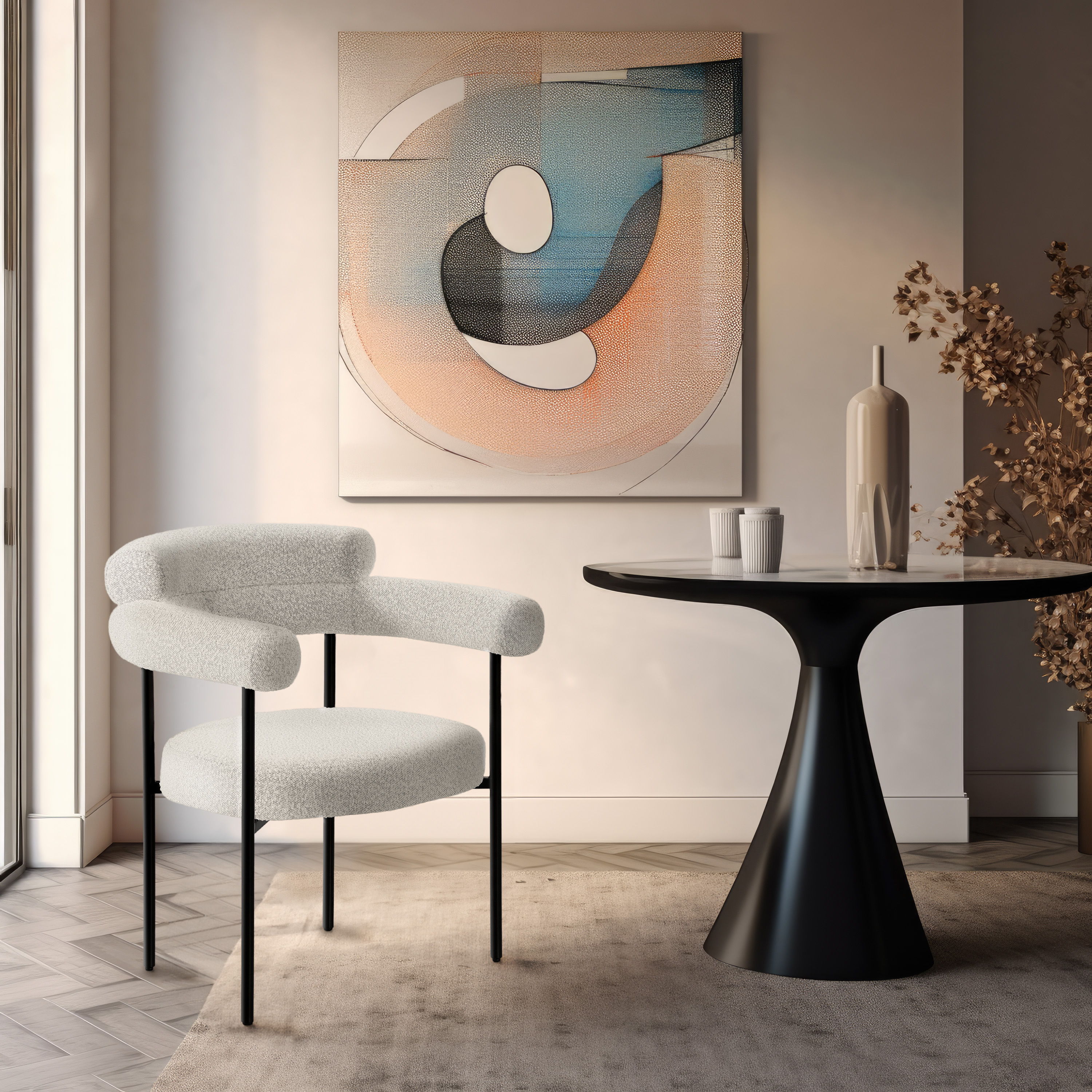 Blake - Dining Chair (Set of 2) - Cream