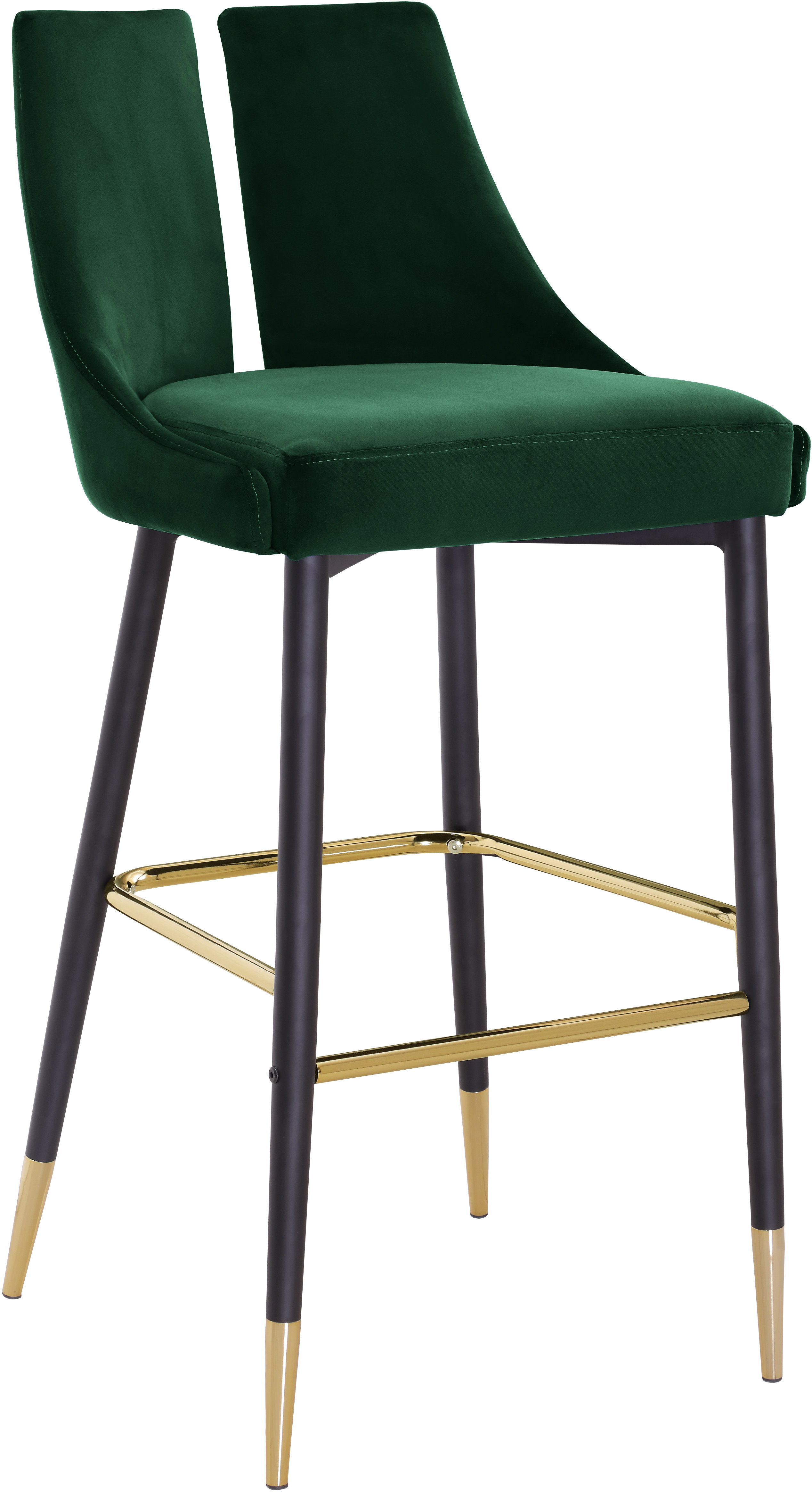 Sleek - Stool (Set of 2) - Green