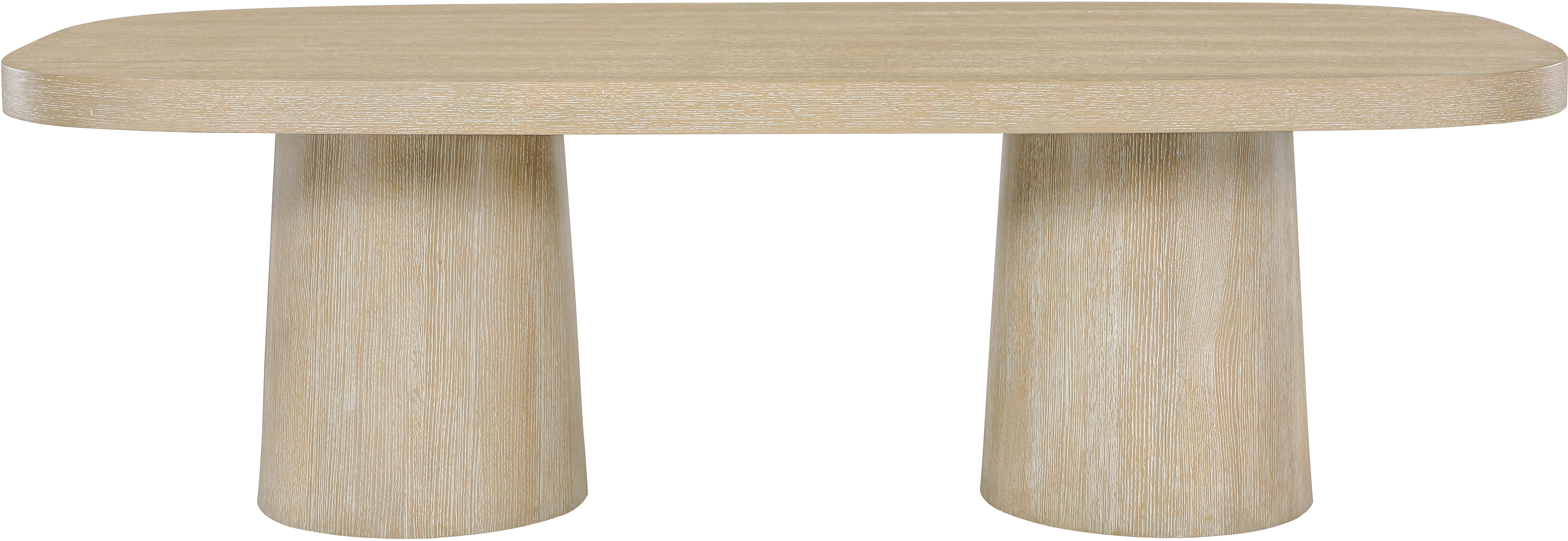 Woodhaven - Solid Wood And Oak Veneer Dining Table - Natural