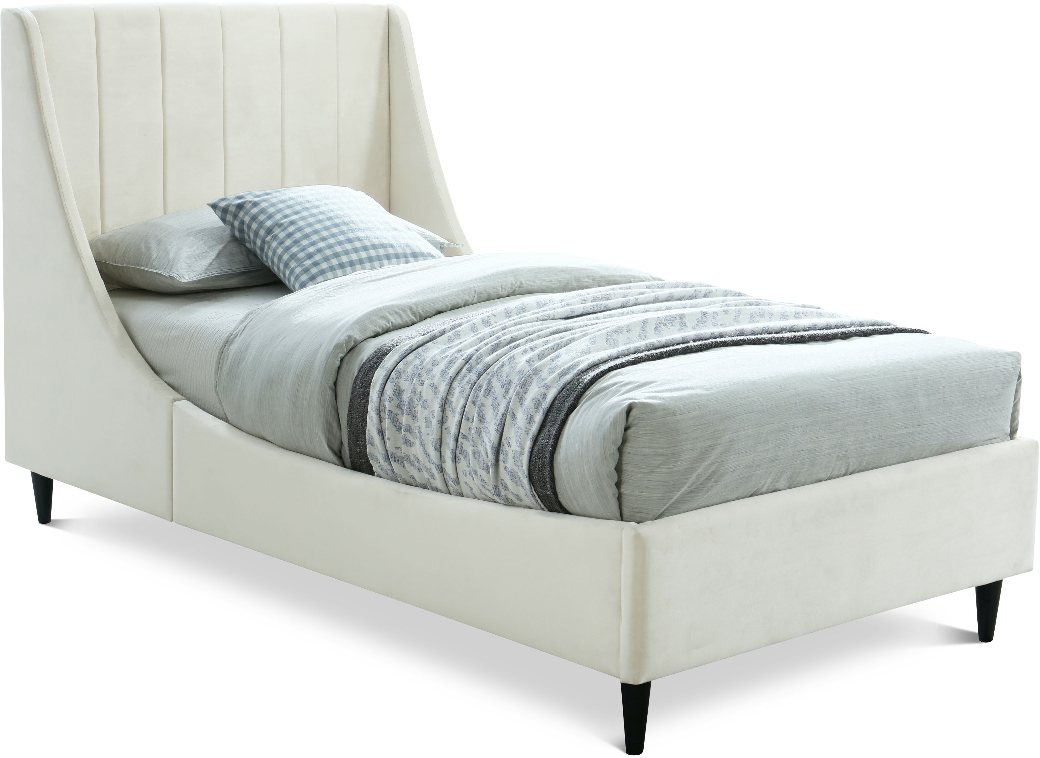 Eva - Twin Bed - Cream