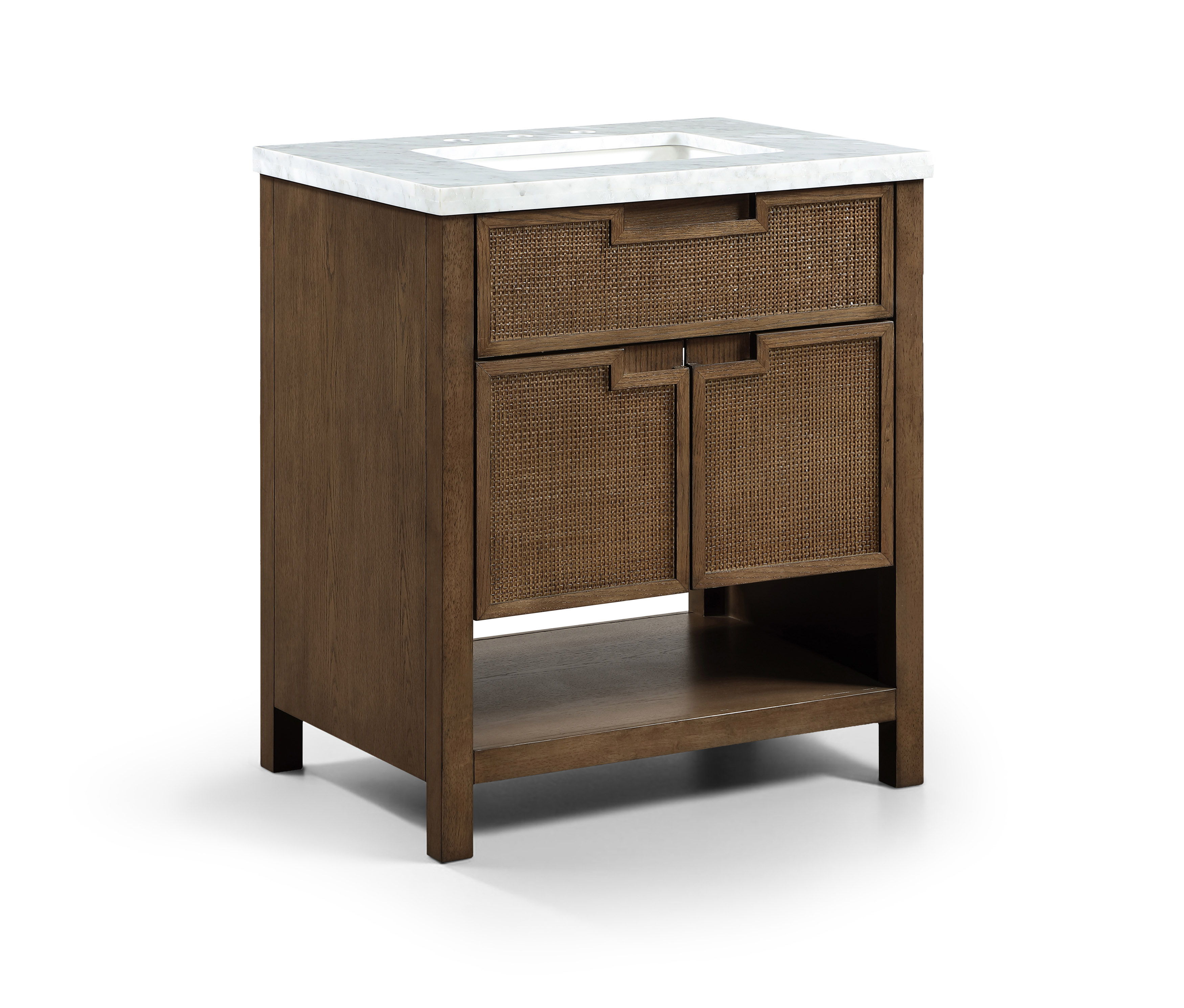 Soren - 30'' Bathroom Vanity - Brown / Gray