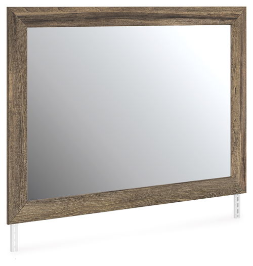Elbrim - Bedroom Mirror - Brown, dark brown