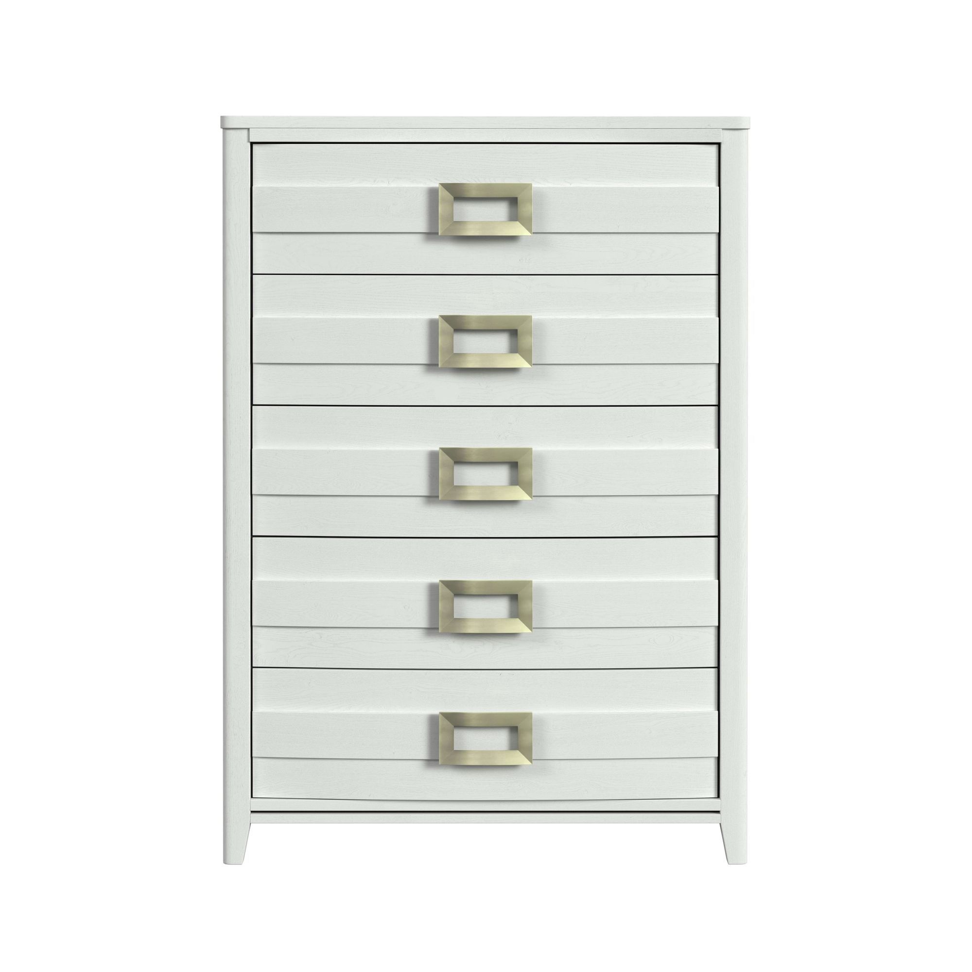 Tobias - 5-Drawer Chest - White