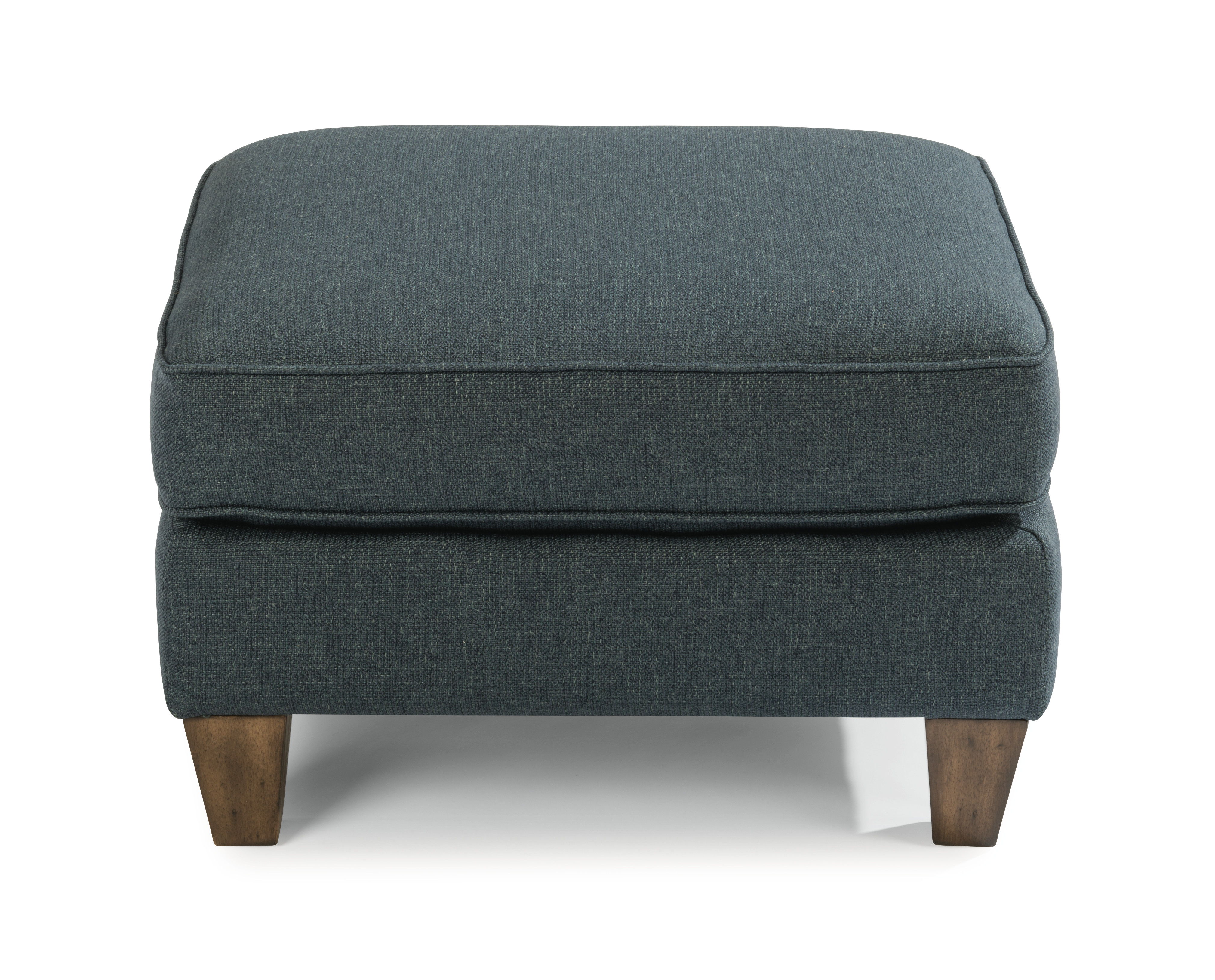 Holly - Fabric Ottoman, blue, view 8