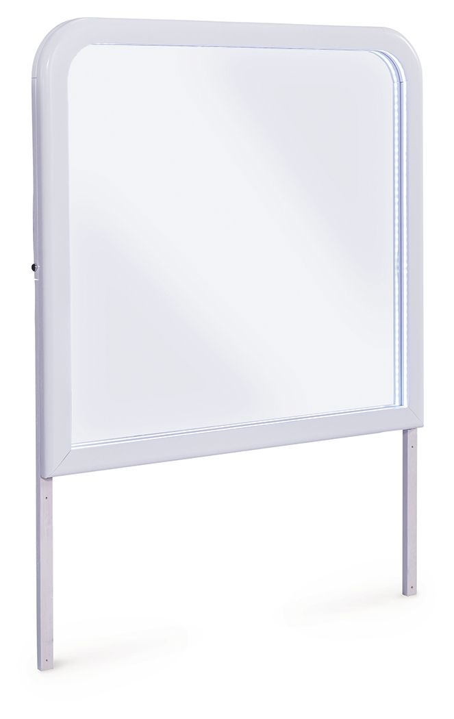 Jarlee – Bedroom Mirror – White