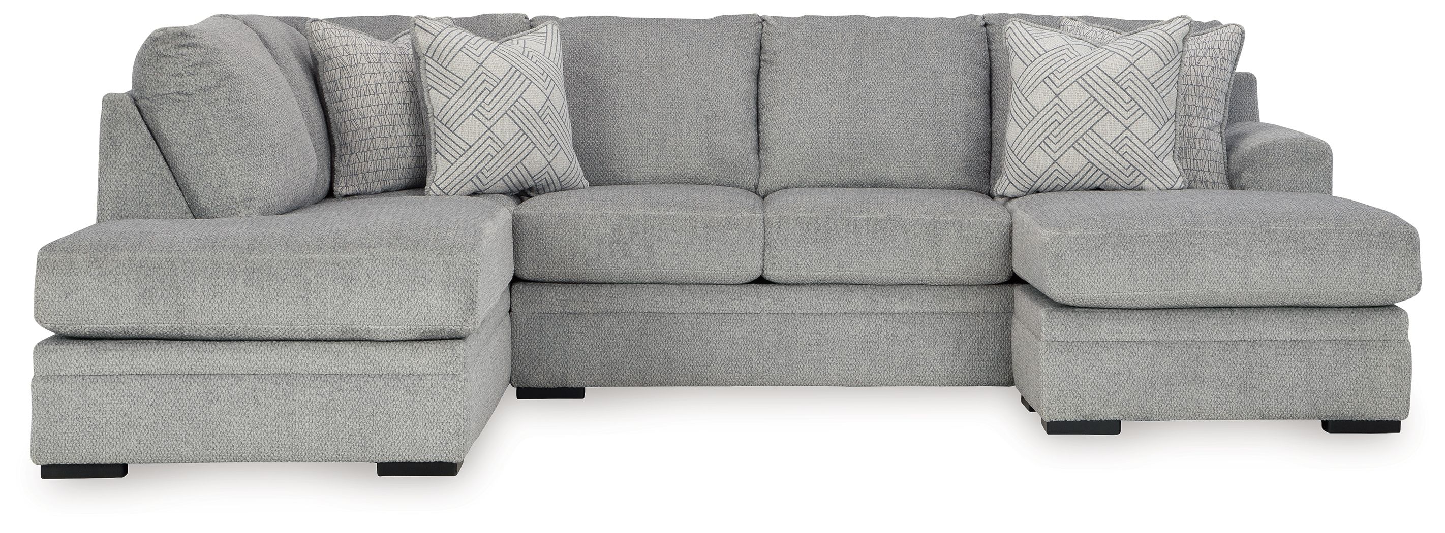 Casselbury - 2-Piece Sectional With Laf Corner Chaise - Cement