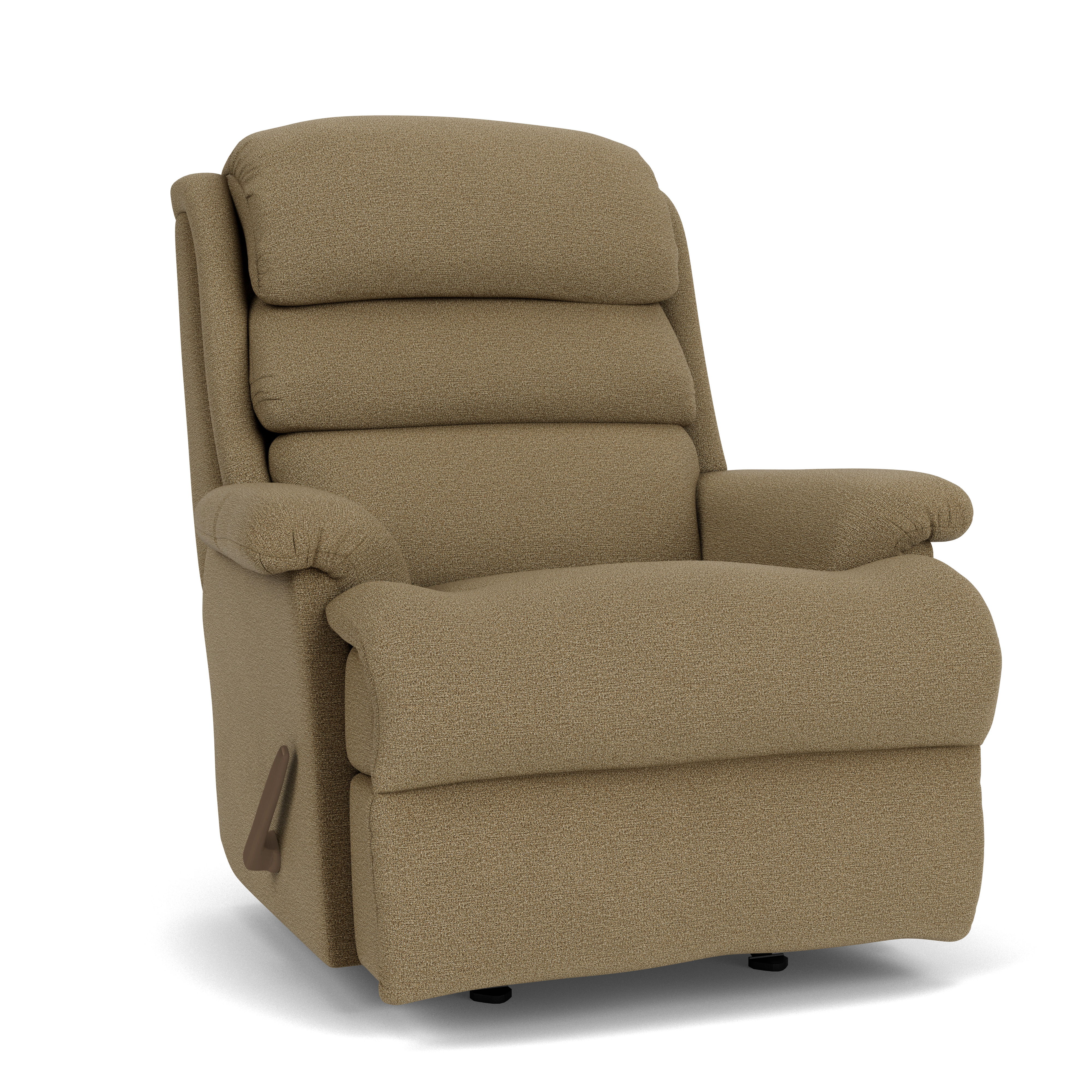 Yukon - Transitional Fabric Recliner, gray, view 2