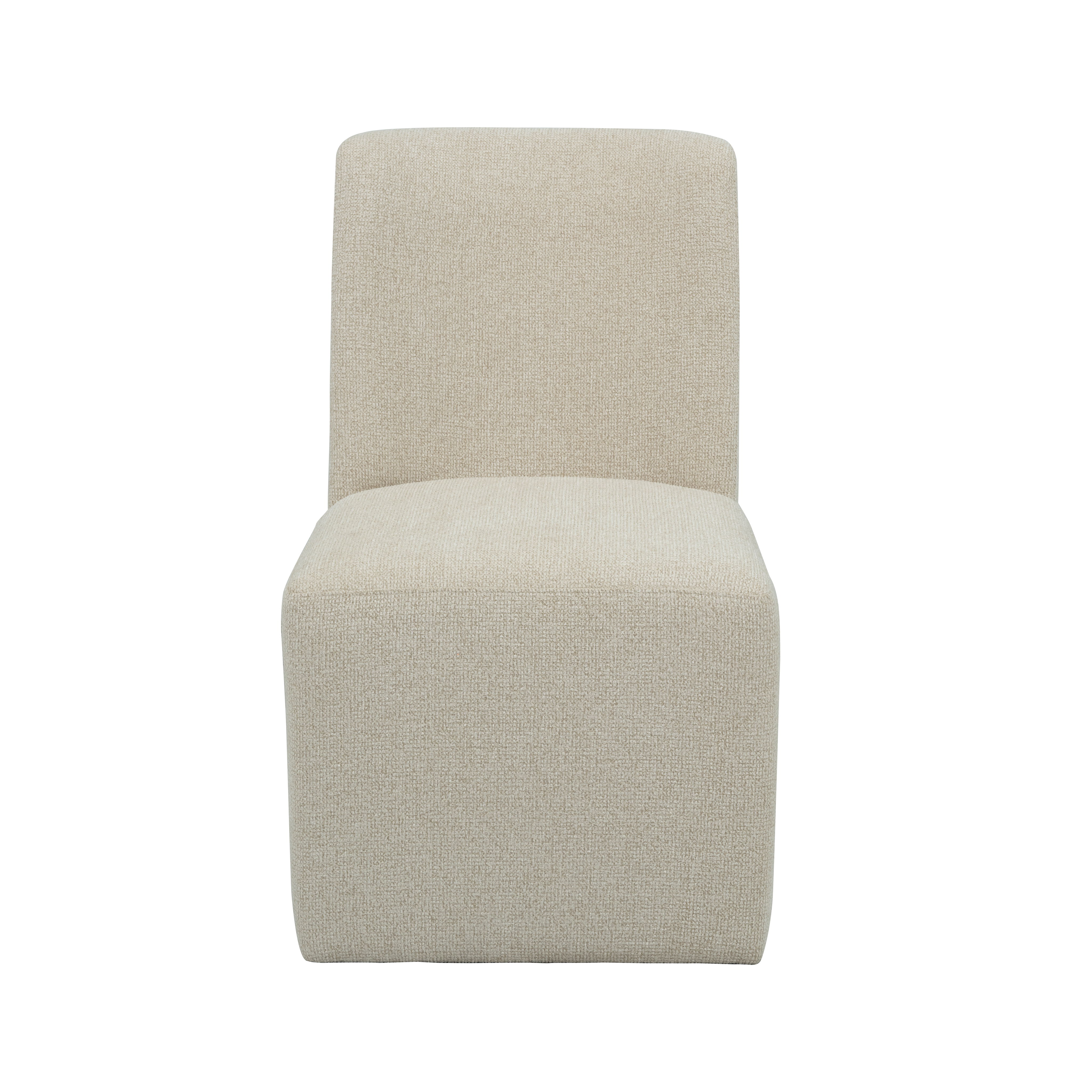 Waterfall - Upholstered Dining Chair (Set of 2) - Beige, beige, view 2