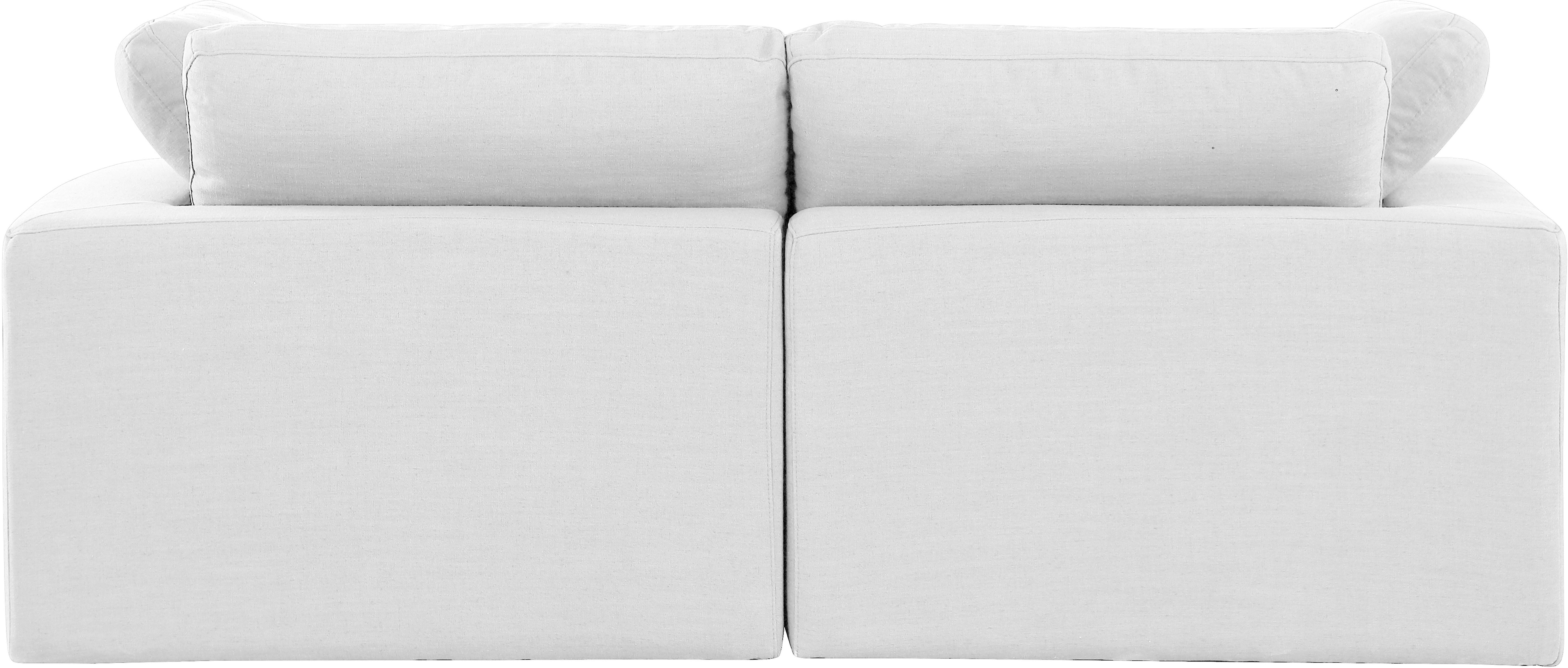 Comfy - Linen Modular Sofa 2 Pieces - Off White