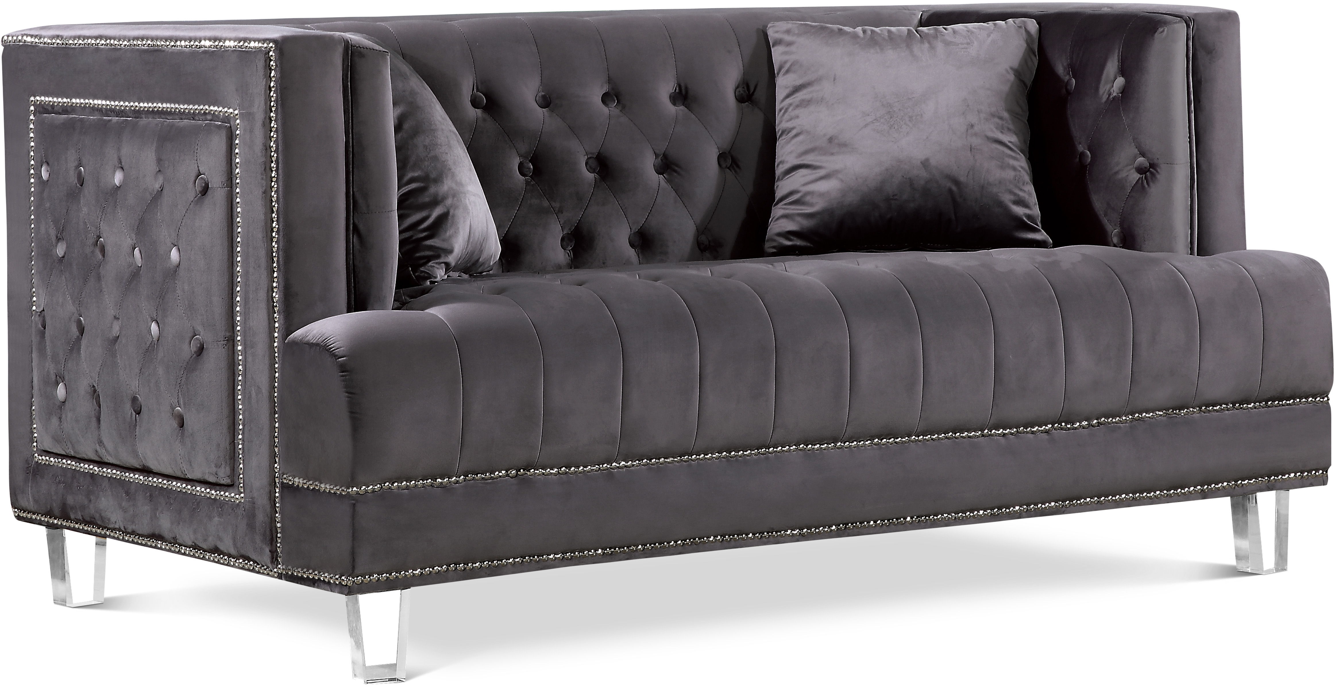 Lucas - Loveseat - Gray