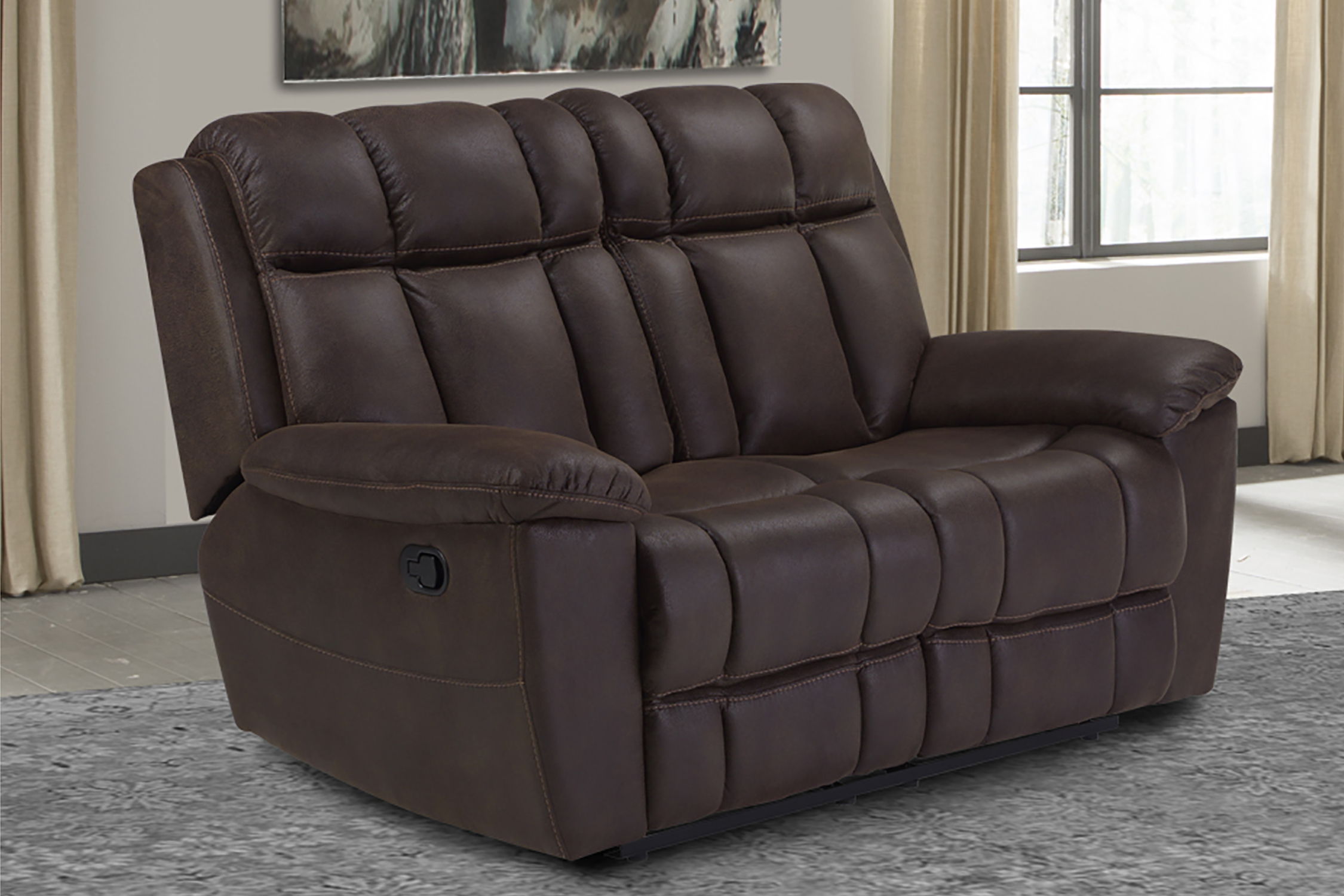 Parker House Goliath - Manual Loveseat - Arizona Brown