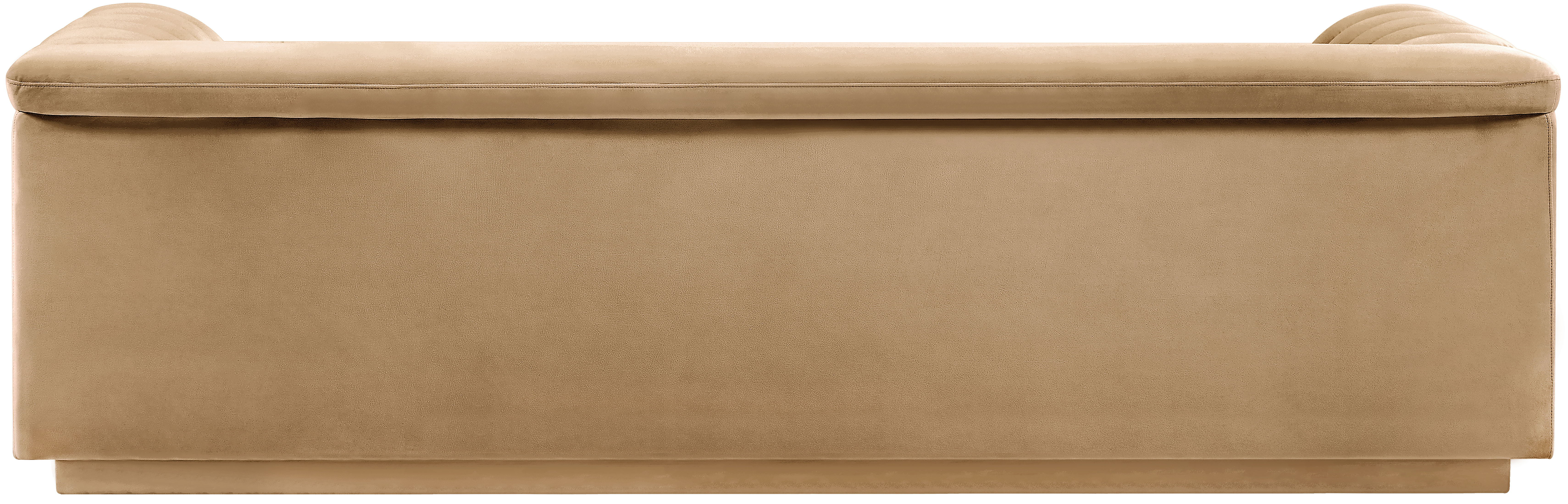 Cascade - Velvet Sofa - Camel
